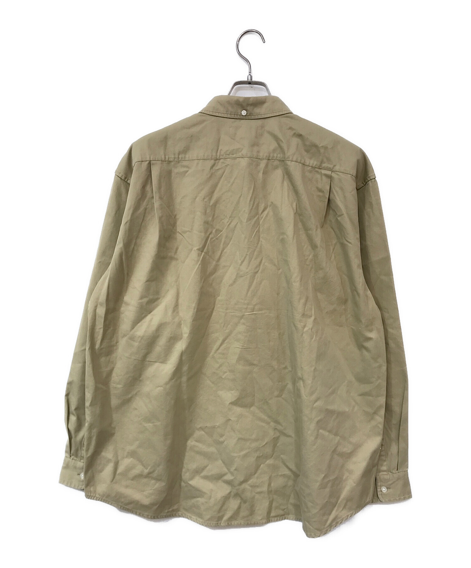 SUPREME (シュプリーム) ボタンダウンシャツ ベージュ サイズ:XL