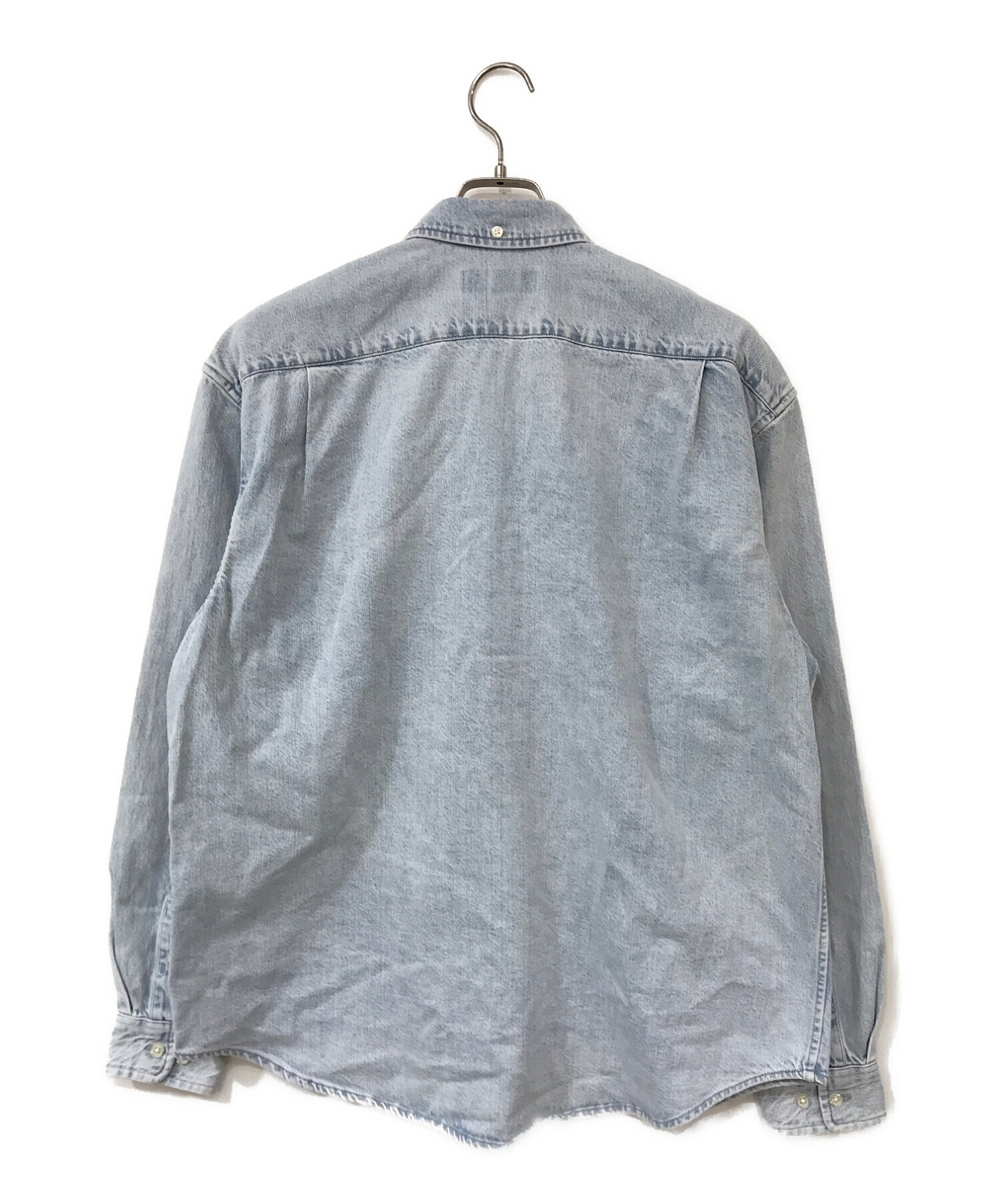 中古・古着通販】SUPREME (シュプリーム) Small Box Shirt Washed blue ...