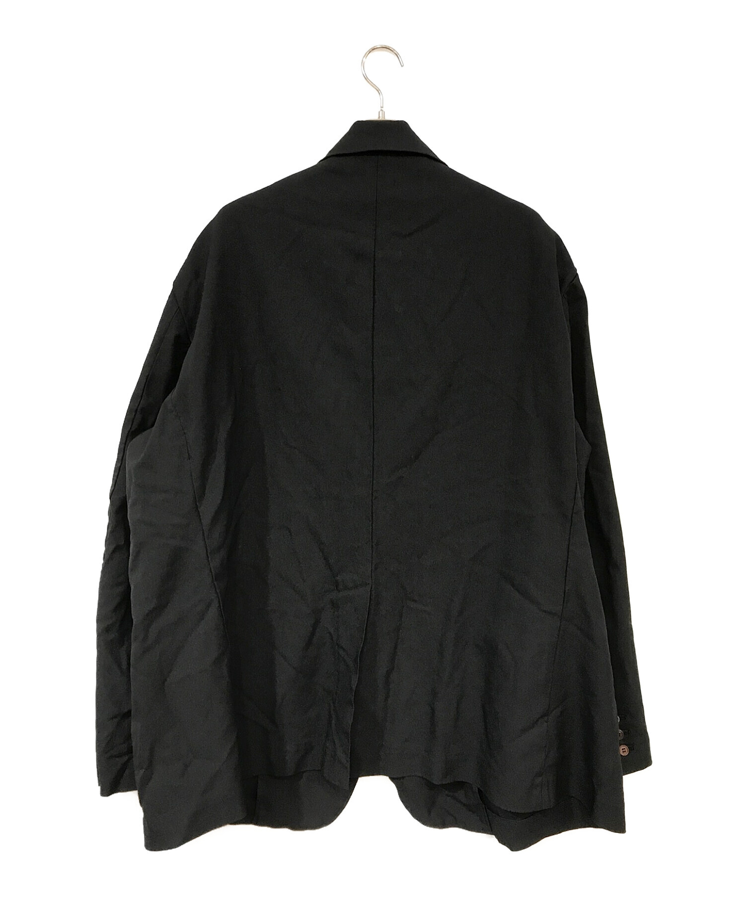 BLACK COMME des GARCONS (ブラック コムデギャルソン) 3Bジャケット ブラック サイズ:XL