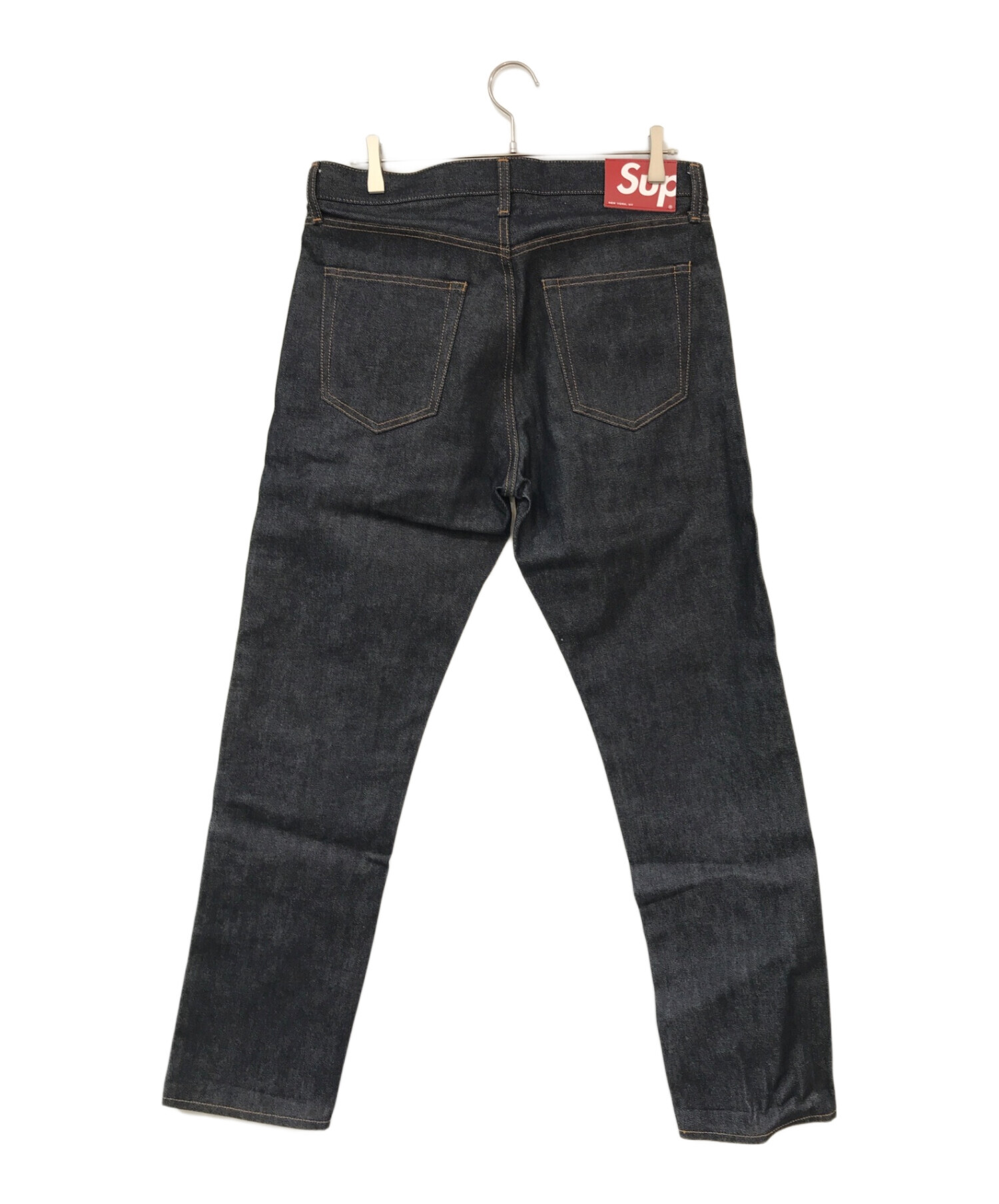 SUPREME (シュプリーム) Rigid Slim Jeans インディゴ サイズ:W32