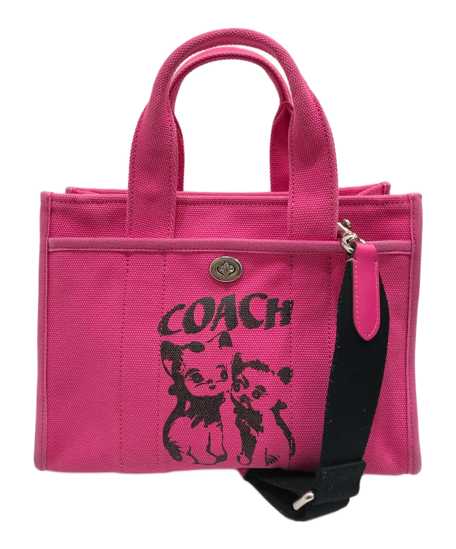 COACH (コーチ) トートバッグ ショッキングピンク