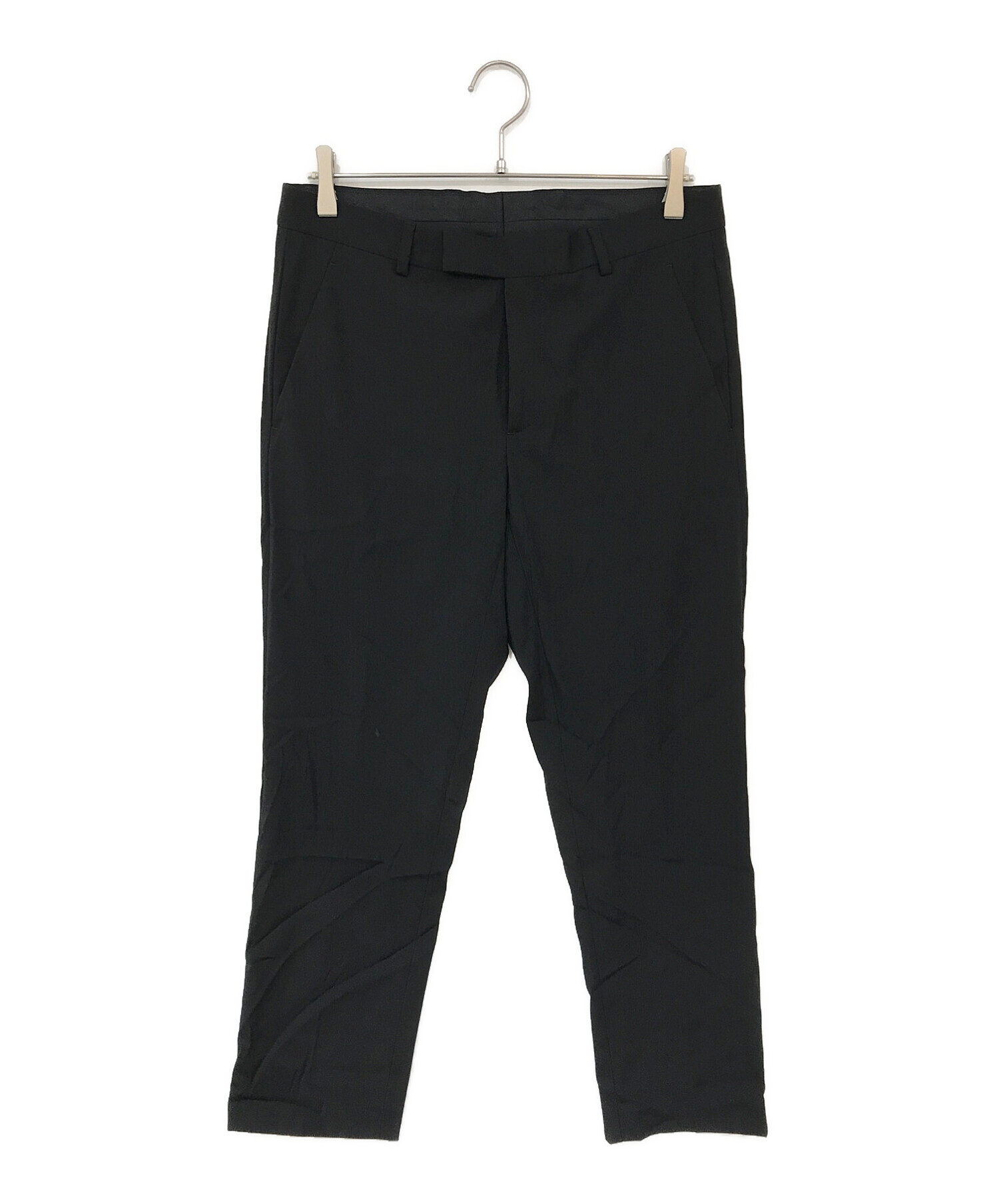 中古・古着通販】Dior Homme (ディオール オム) Straight Leg Pants ブラック サイズ:46｜ブランド・古着通販  トレファク公式【TREFAC FASHION】スマホサイト