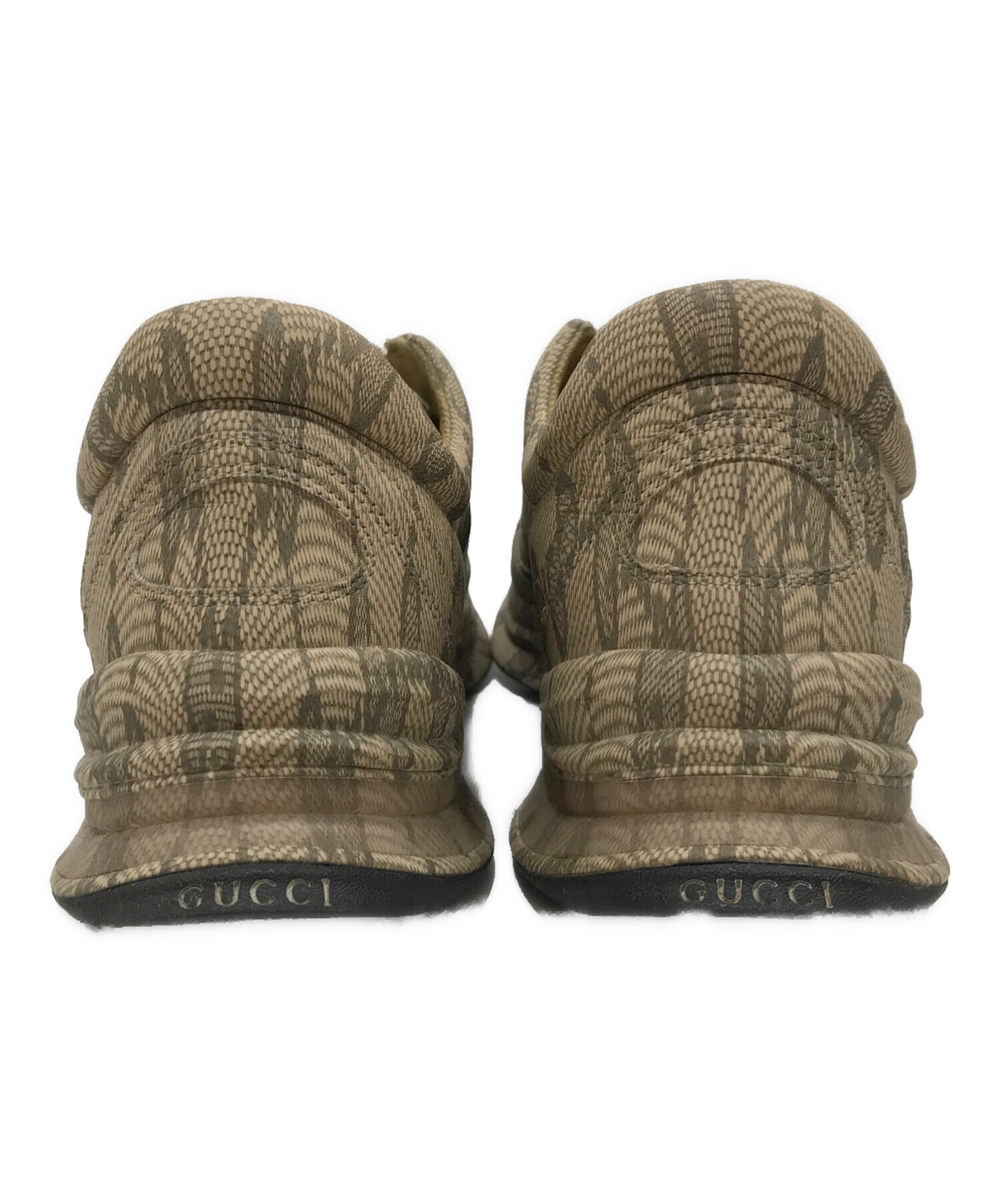 中古・古着通販】GUCCI (グッチ) Run GG スニーカー ブラウン サイズ:8 1/2｜ブランド・古着通販 トレファク公式【TREFAC  FASHION】スマホサイト