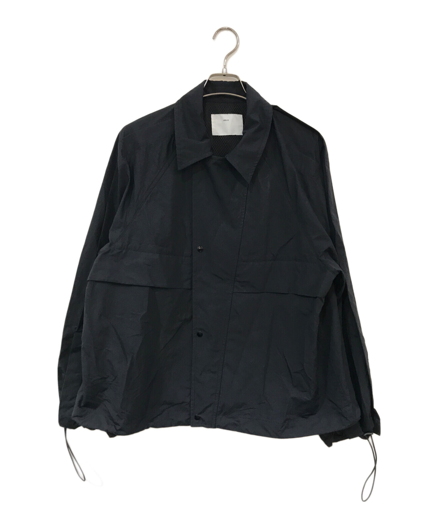 中古・古着通販】TOGA VIRILIS (トーガ ビリリース) Nylon taffeta blouson ブラック  サイズ:48｜ブランド・古着通販 トレファク公式【TREFAC FASHION】スマホサイト