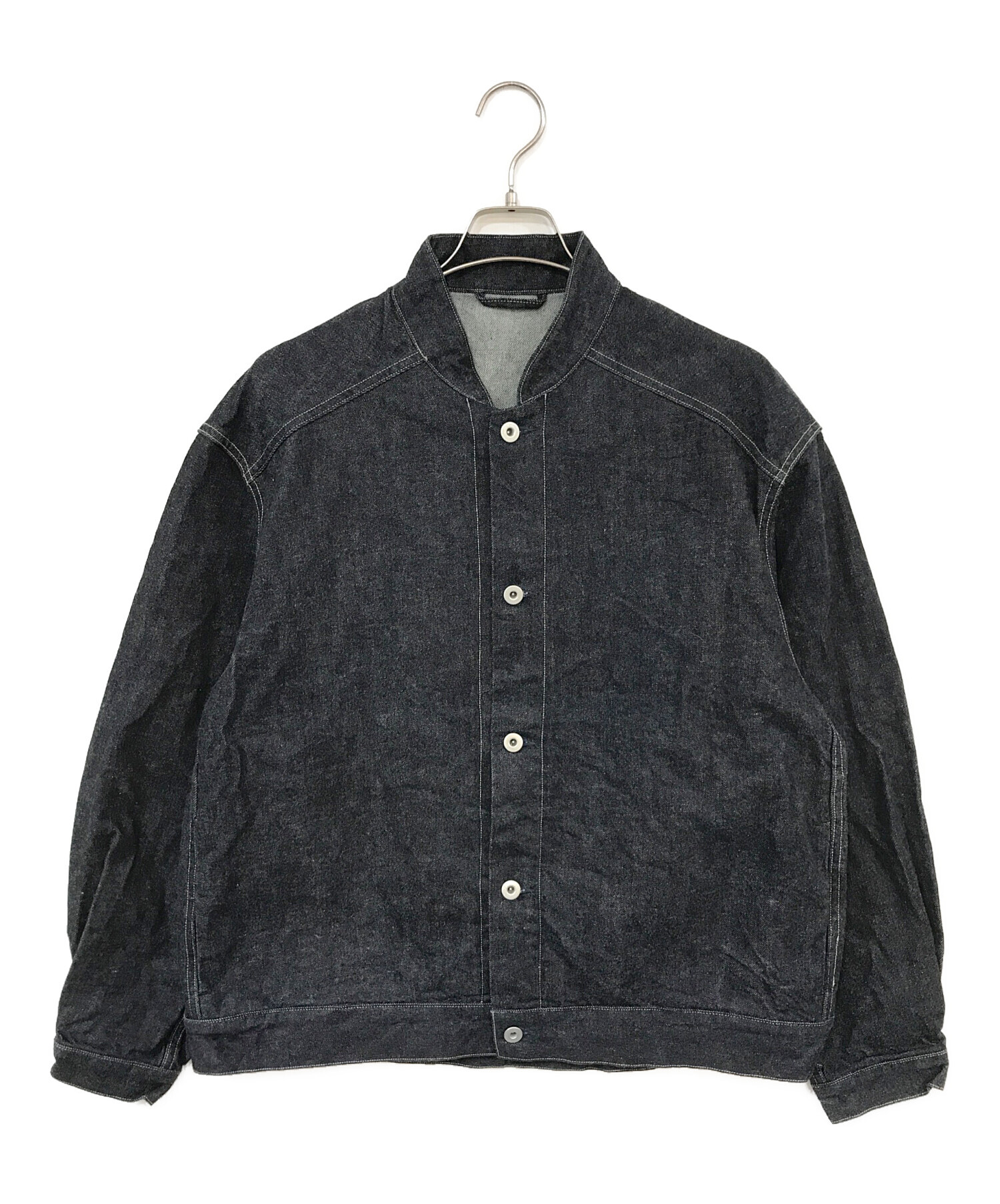 中古・古着通販】blurhms (ブラームス) 12.9OZ Denim Stand Collar Jacket インディゴ サイズ:3｜ブランド・古着通販  トレファク公式【TREFAC FASHION】スマホサイト