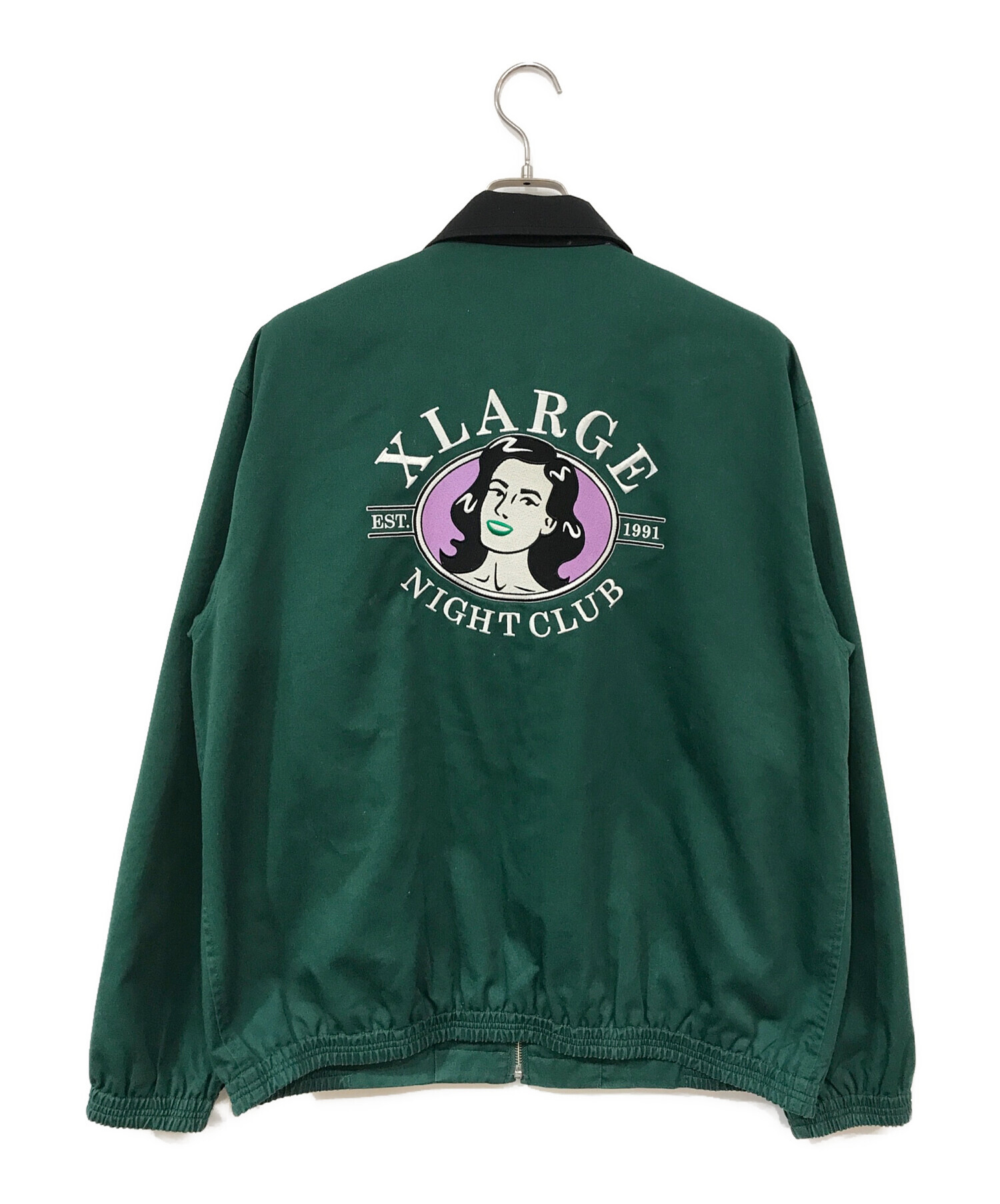 X-LARGE (エクストララージ) SWINGTOP JACKET グリーン サイズ:Ｌ