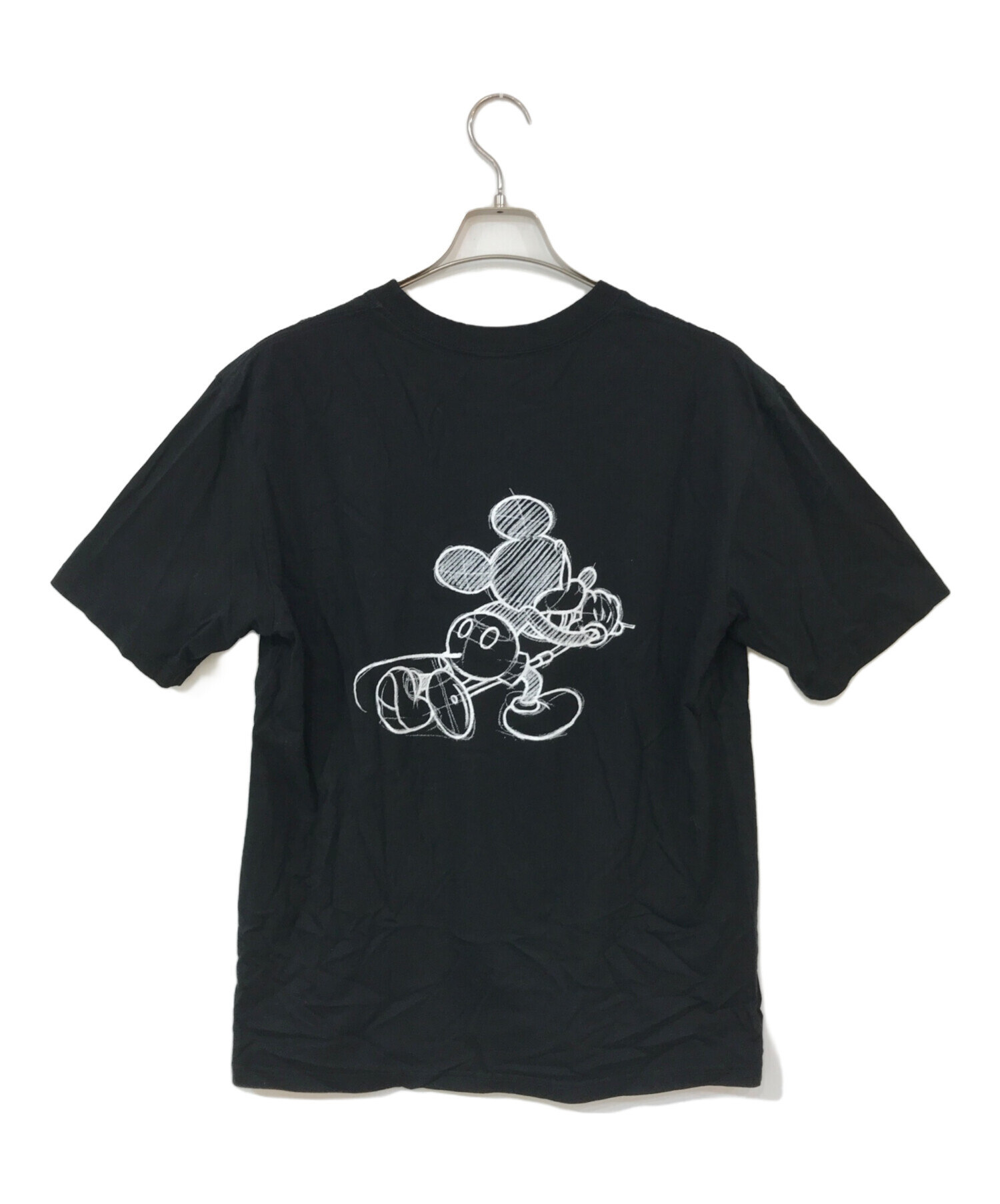 中古・古着通販】NUMBER (N)INE (ナンバーナイン) Disney (ディズニー) プリントTシャツ ブラック  サイズ:4｜ブランド・古着通販 トレファク公式【TREFAC FASHION】スマホサイト