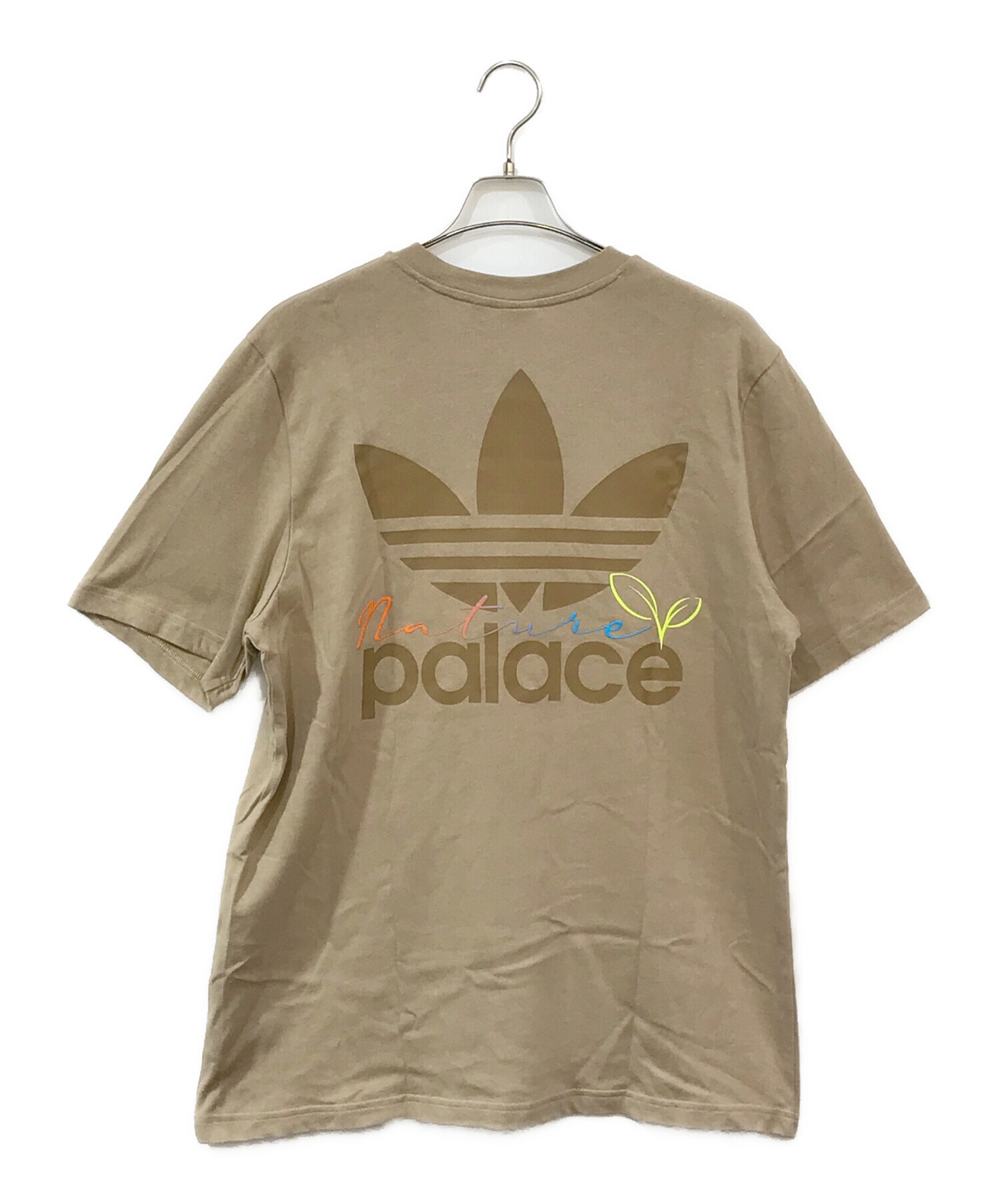 中古・古着通販】adidas (アディダス) PALACE (パレス) コラボカットソー ベージュ サイズ:2XO｜ブランド・古着通販  トレファク公式【TREFAC FASHION】スマホサイト