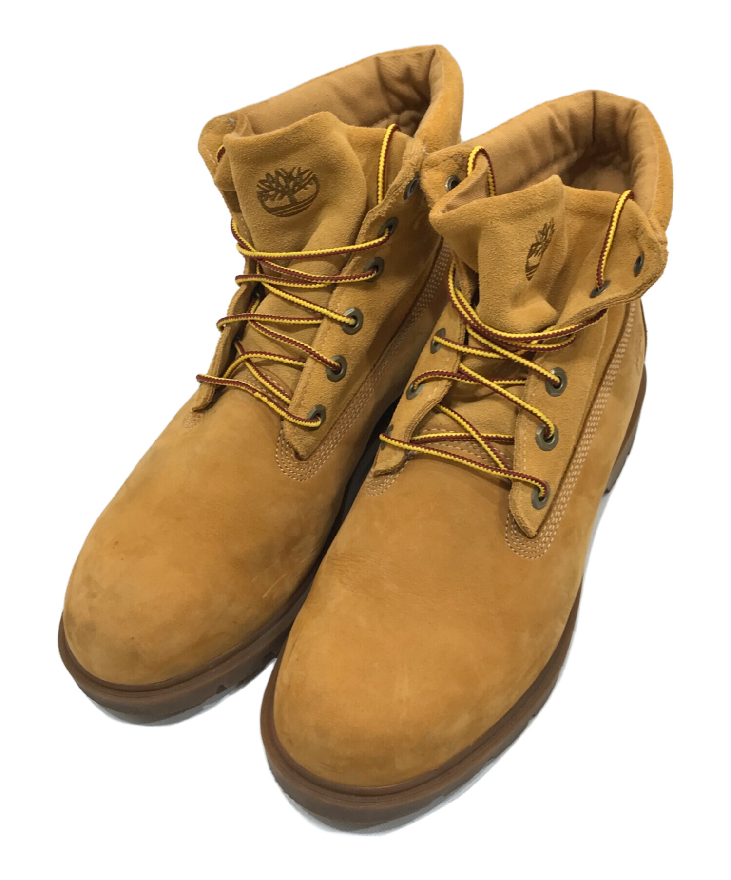 Timberland (ティンバーランド) ロールトップブーツ ブラウン サイズ:26.5cm