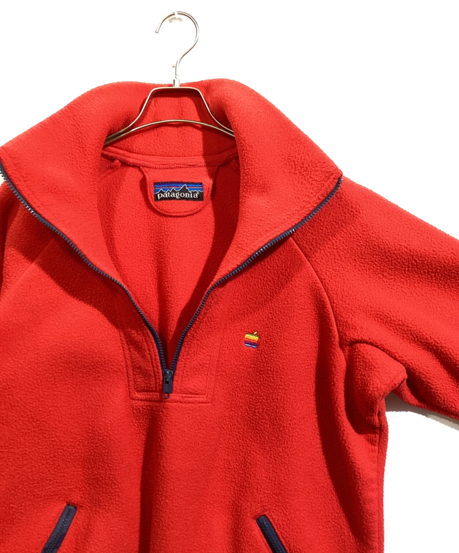 Patagonia (パタゴニア) 80s APPLE FLEECE JACKET レッド サイズ:XL