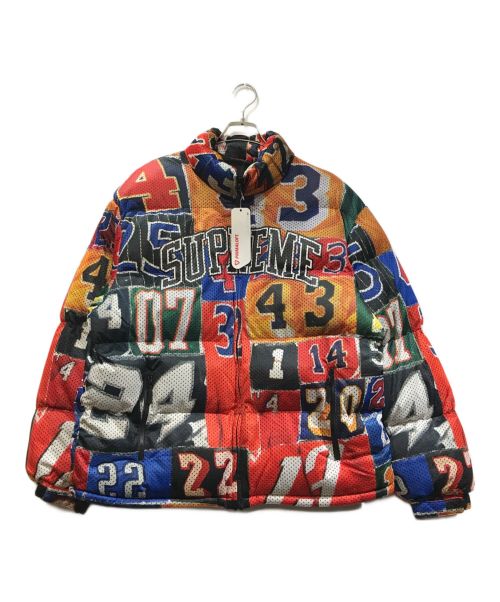 中古・古着通販】Supreme (シュプリーム) Mesh Jersey Puffer Jacket/メッシュジャージーパフィジャケット マルチカラー  サイズ:M 未使用品｜ブランド・古着通販 トレファク公式【TREFAC FASHION】スマホサイト