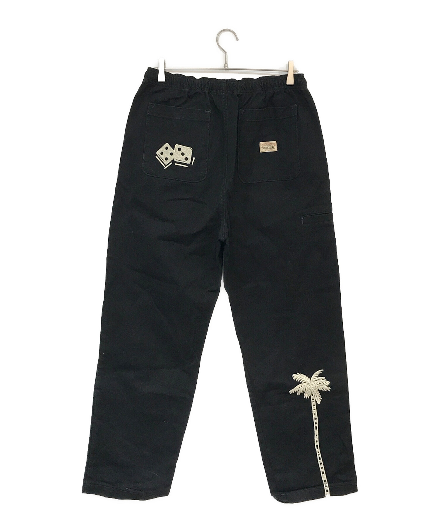 中古・古着通販】stussy (ステューシー) NOMA ICON BEACH PANT/ノーマアイコンビーチパンツ ブラック  サイズ:L｜ブランド・古着通販 トレファク公式【TREFAC FASHION】スマホサイト