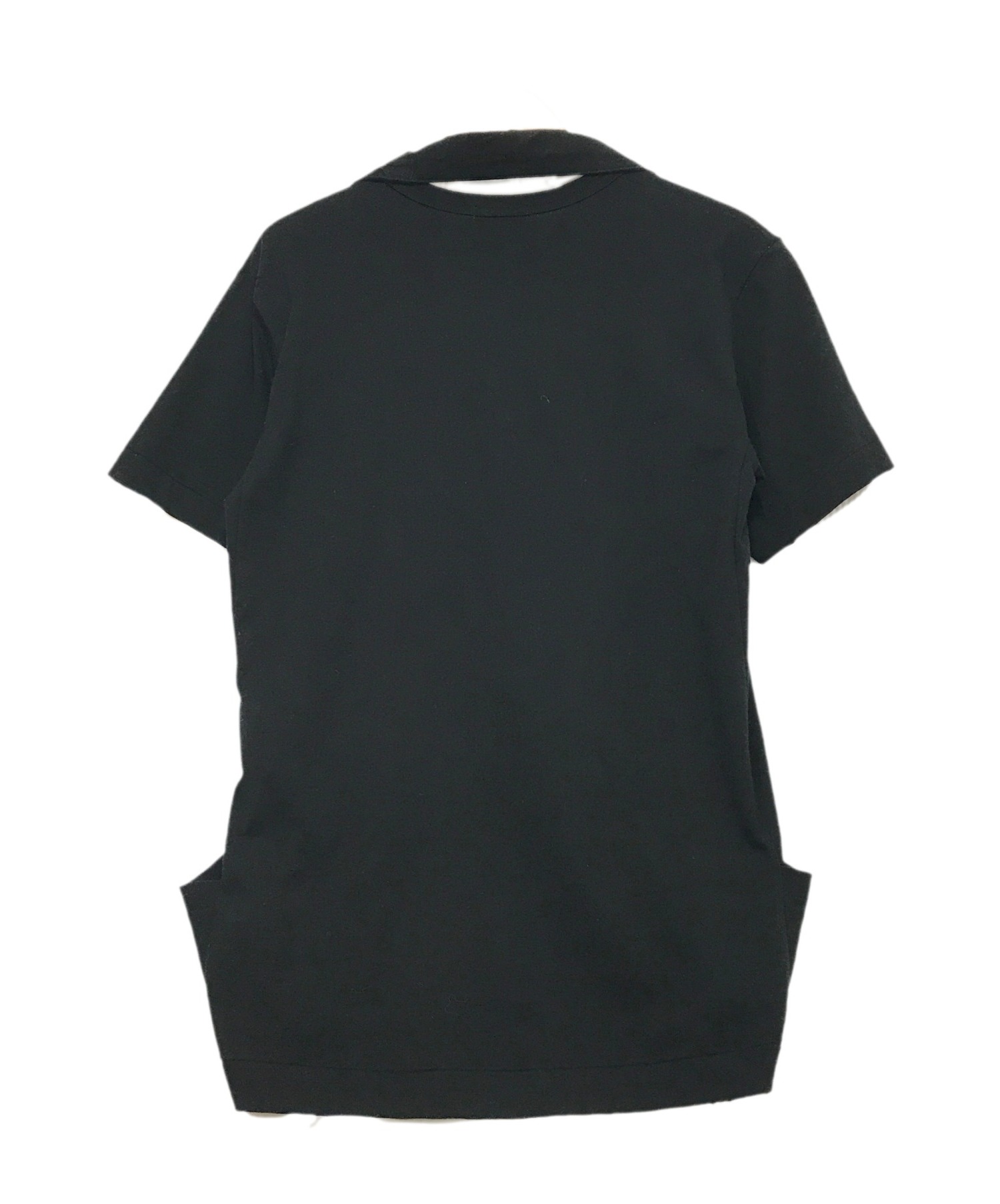 COMME des GARCONS HOMME PLUS◇20SS/変形ベルトカットソー/Tシャツ/M