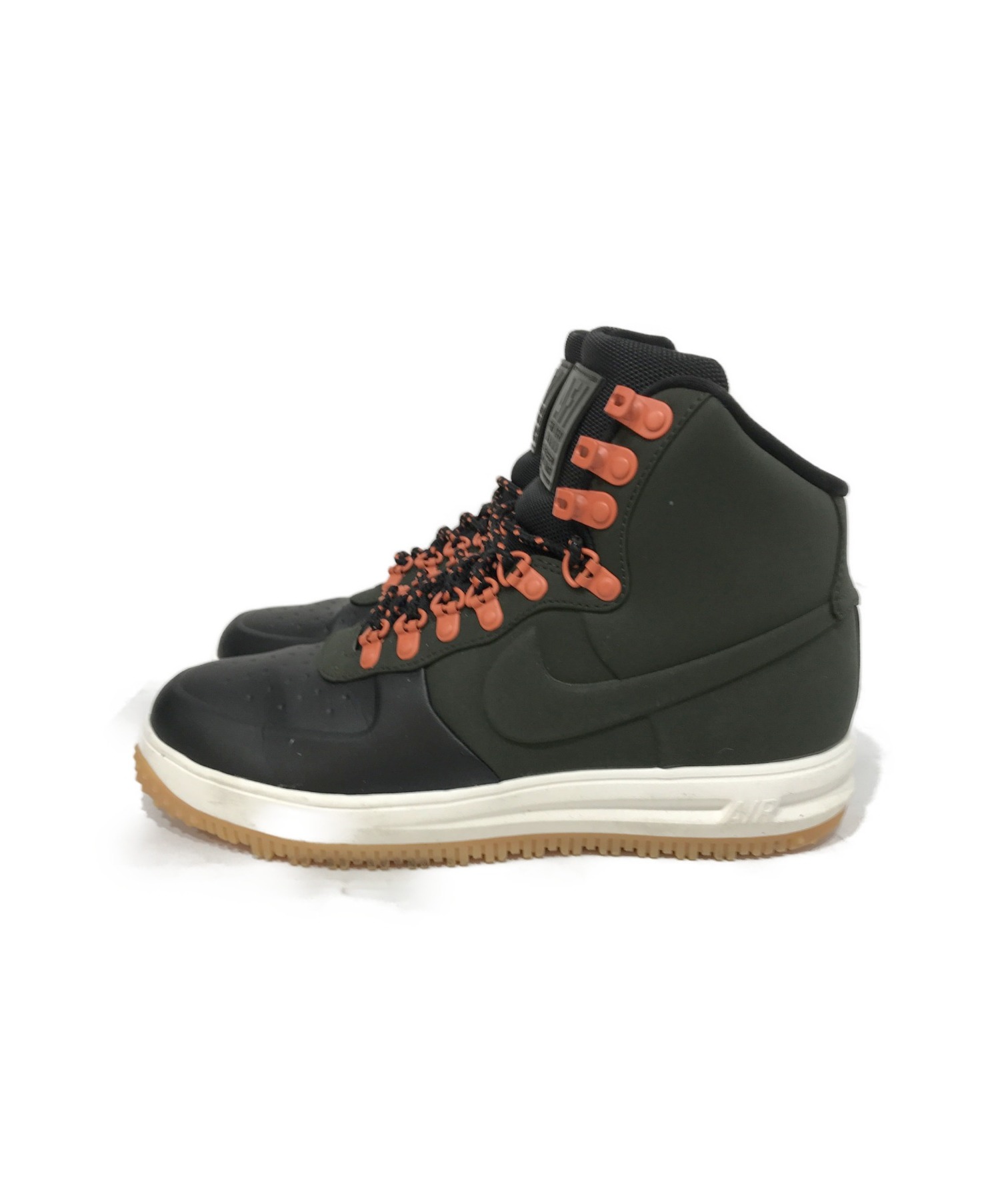 NIKE (ナイキ) LUNAR FORCE 1 DUCKBOOT 18 ブラック×オリーブ サイズ:US9 BQ7930-004