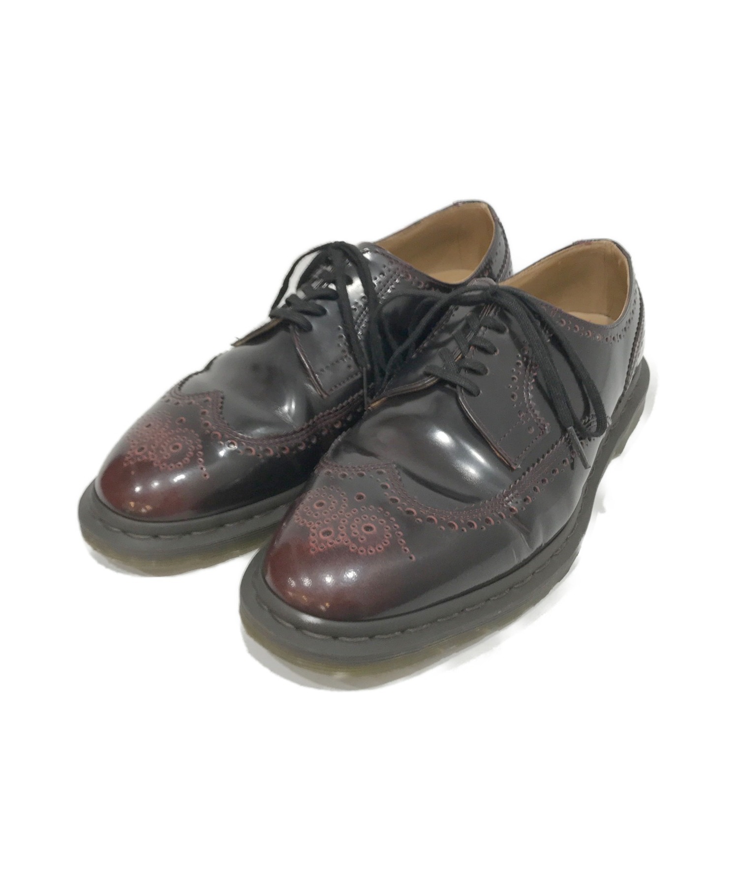 Dr.Martens (ト゛クターマーチン) メダリオンシューズ ブラウン サイズ:UK8　USM9 KELVINⅡ