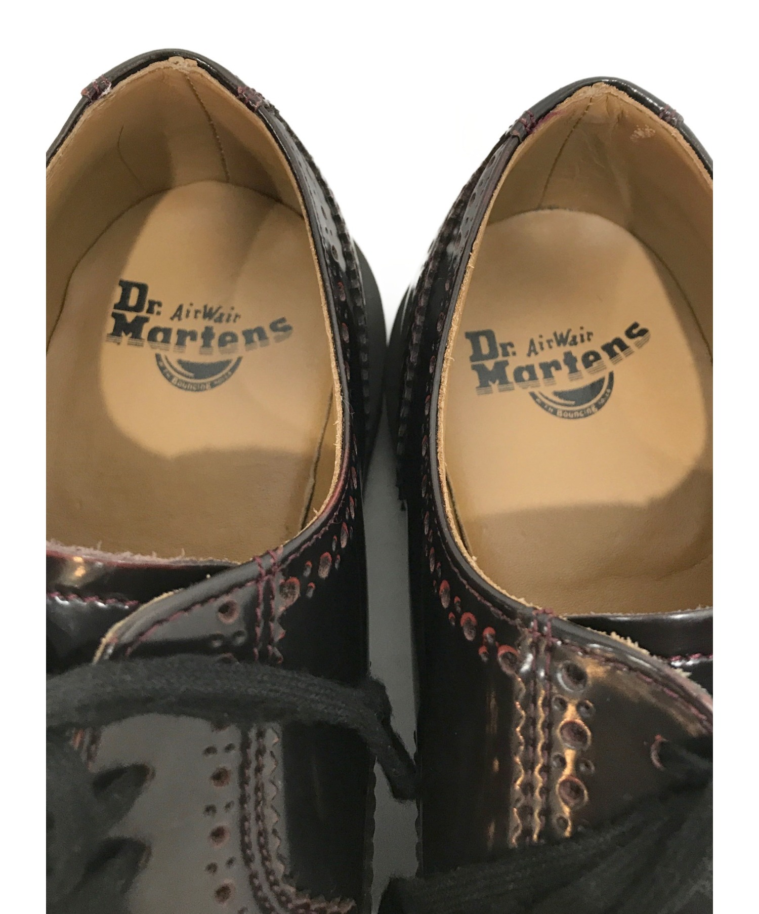 Dr.Martens (ト゛クターマーチン) メダリオンシューズ ブラウン サイズ:UK8　USM9 KELVINⅡ