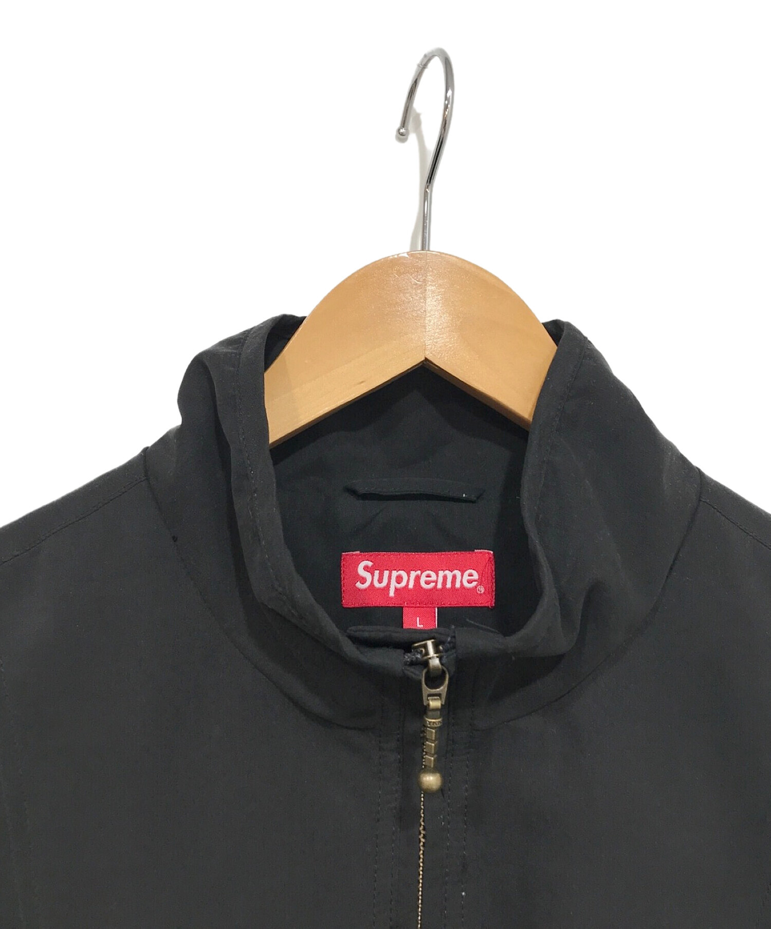 SUPREME (シュプリーム) Track Half Zip Pullover ブラック サイズ:L