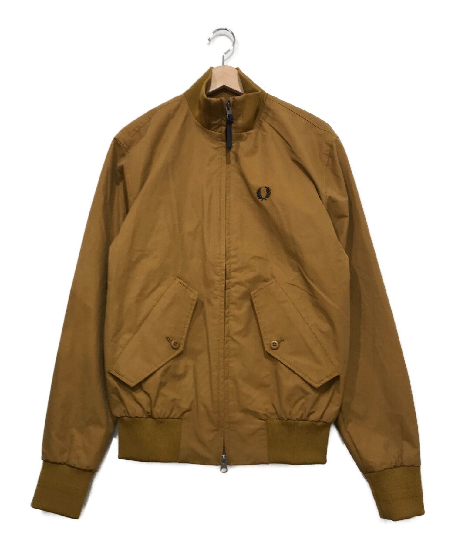 中古・古着通販】FRED PERRY (フレッドペリー) Check Lined Harrington Jacket ブラウン  サイズ:XS｜ブランド・古着通販 トレファク公式【TREFAC FASHION】スマホサイト