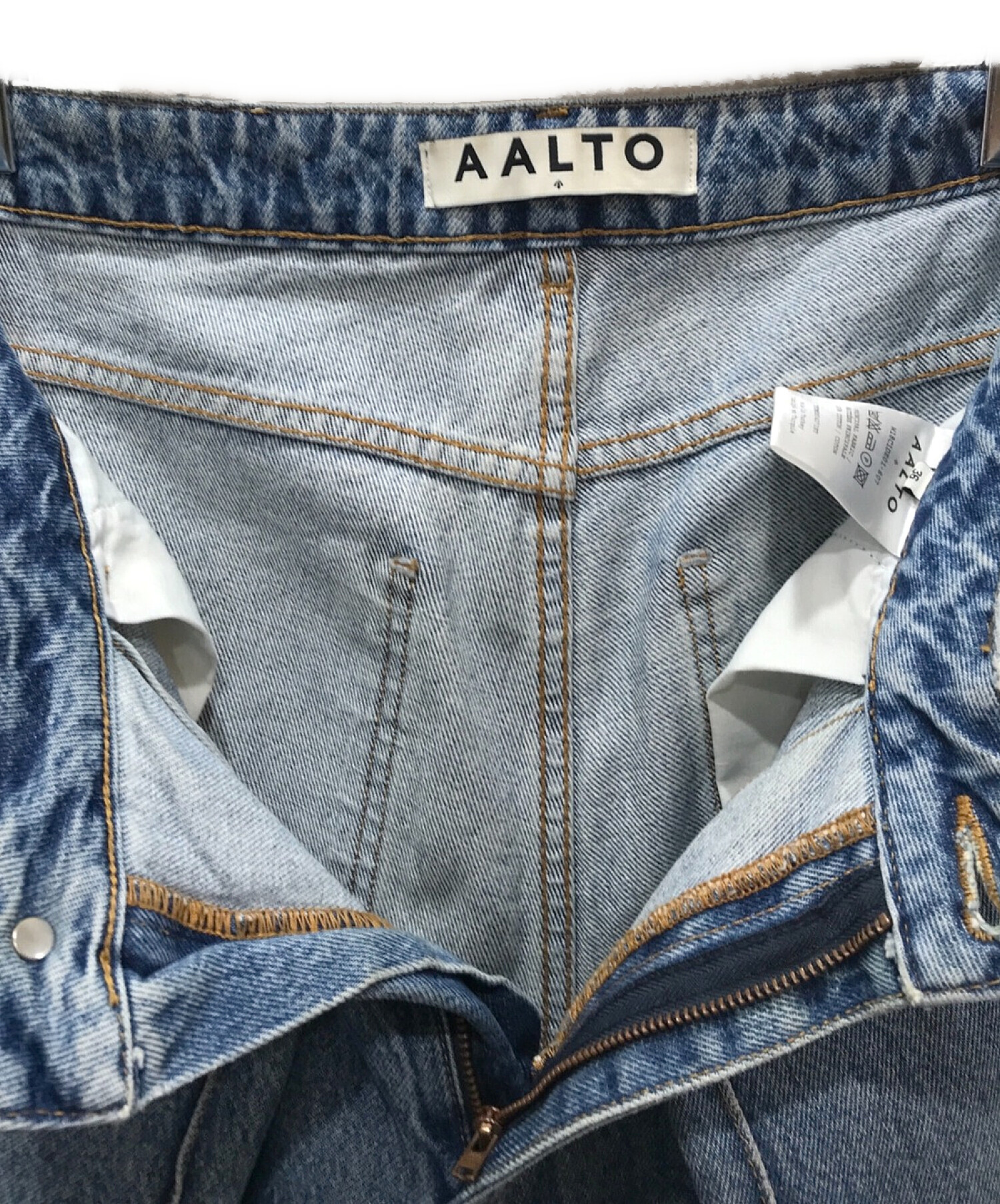 AALTO (アールト) デニムパンツ インディゴ サイズ:36