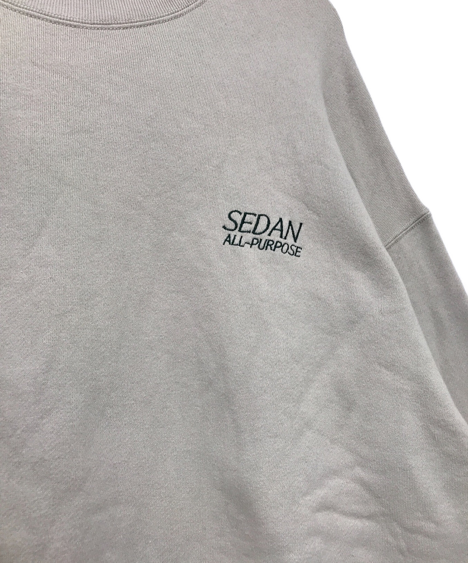 中古・古着通販】SEDAN ALL PURPOSE (セダンオールパーパス) OG Logo Crewneck Sweatshirt ベージュ  サイズ:Ｌ｜ブランド・古着通販 トレファク公式【TREFAC FASHION】スマホサイト