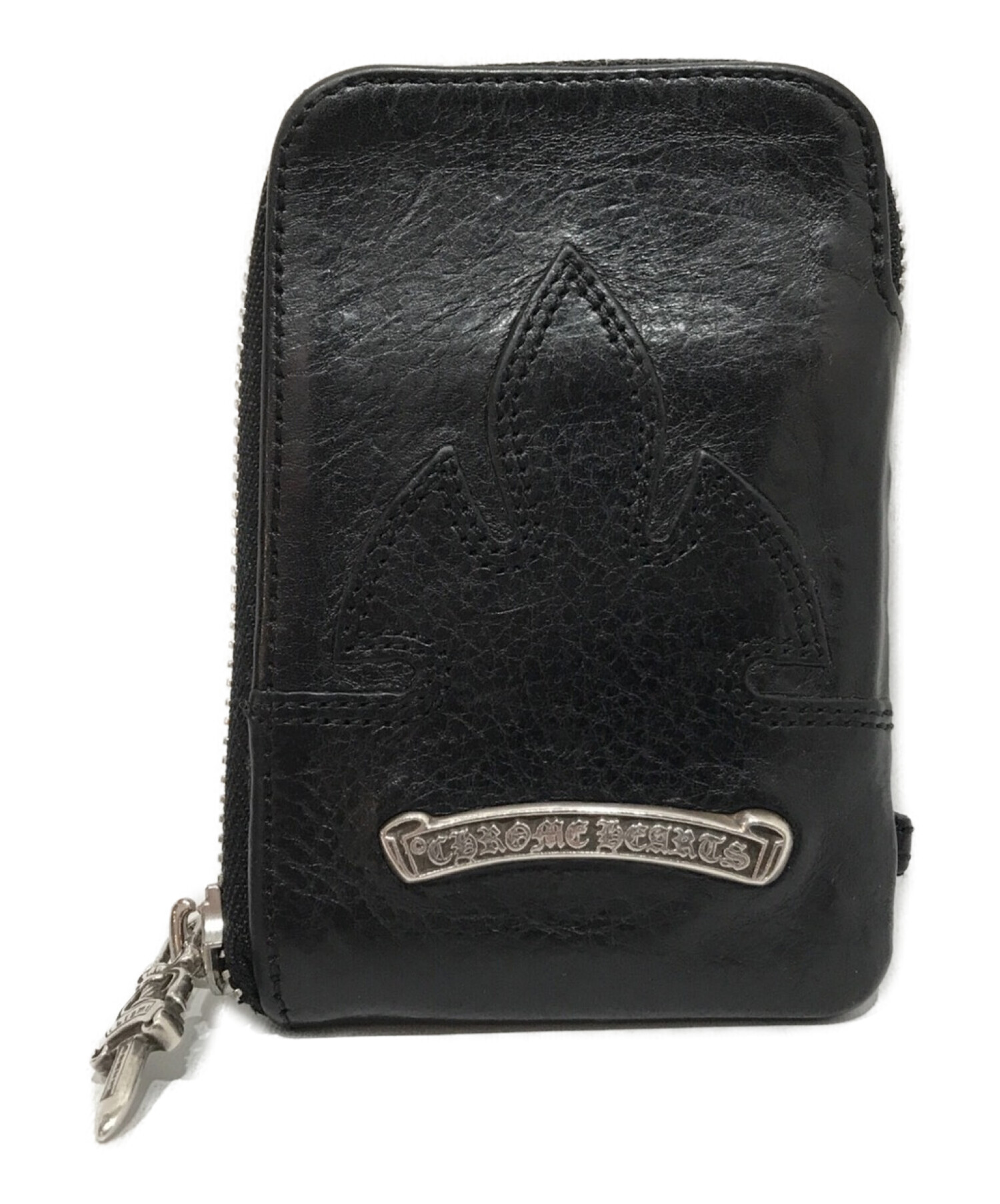 中古・古着通販】CHROME HEARTS (クロムハーツ) カードケース ブラック｜ブランド・古着通販 トレファク公式【TREFAC  FASHION】スマホサイト