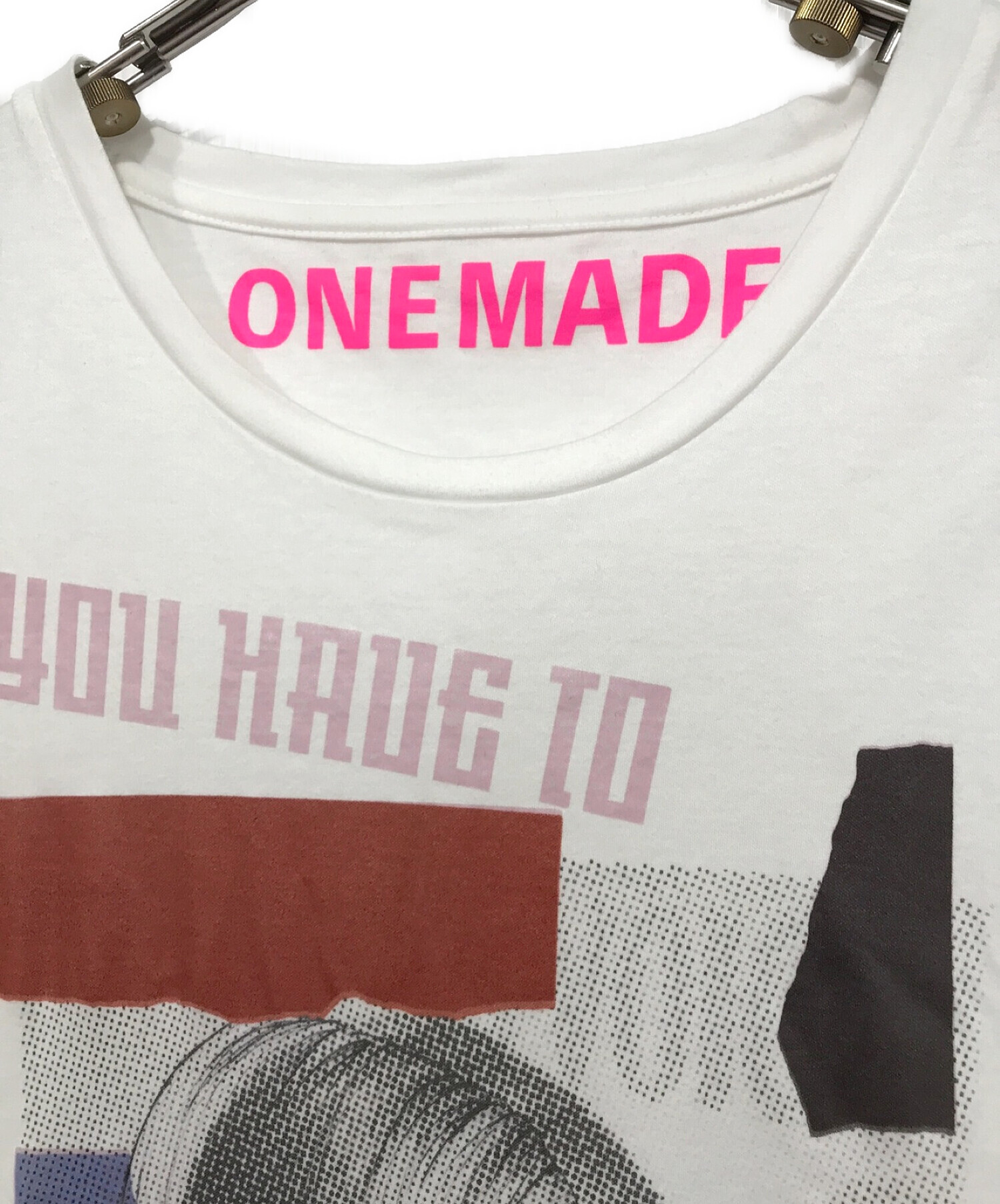 ONEMADE (ワンメイド) Tシャツ ホワイト サイズ:S