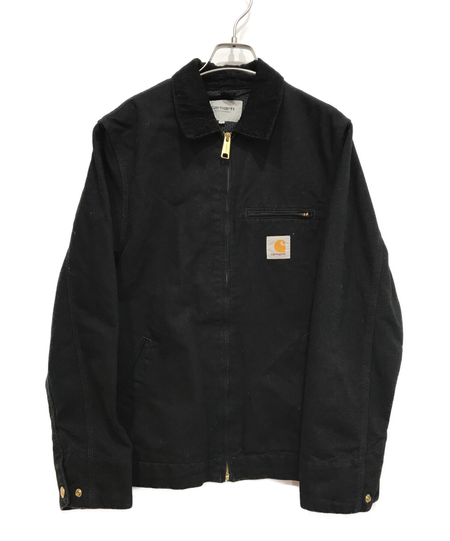 Carhartt WIP (カーハートダブリューアイピー) デトロイトジャケット ブラック サイズ:S