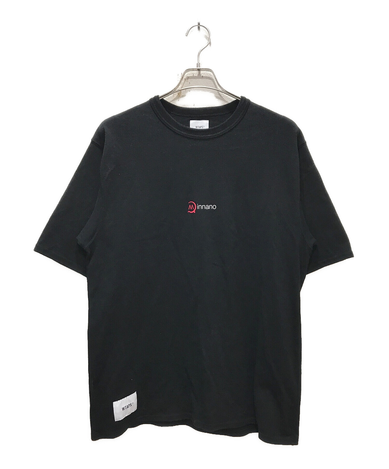 メンズwtaps min-nano Tシャツ Lサイズ ブラック