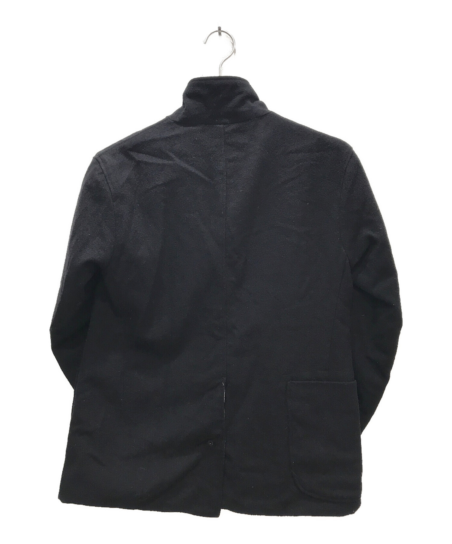 Engineered Garments (エンジニアドガーメンツ) ボタニカル柄リバーシブルテーラードジャケット ブラック サイズ:XS