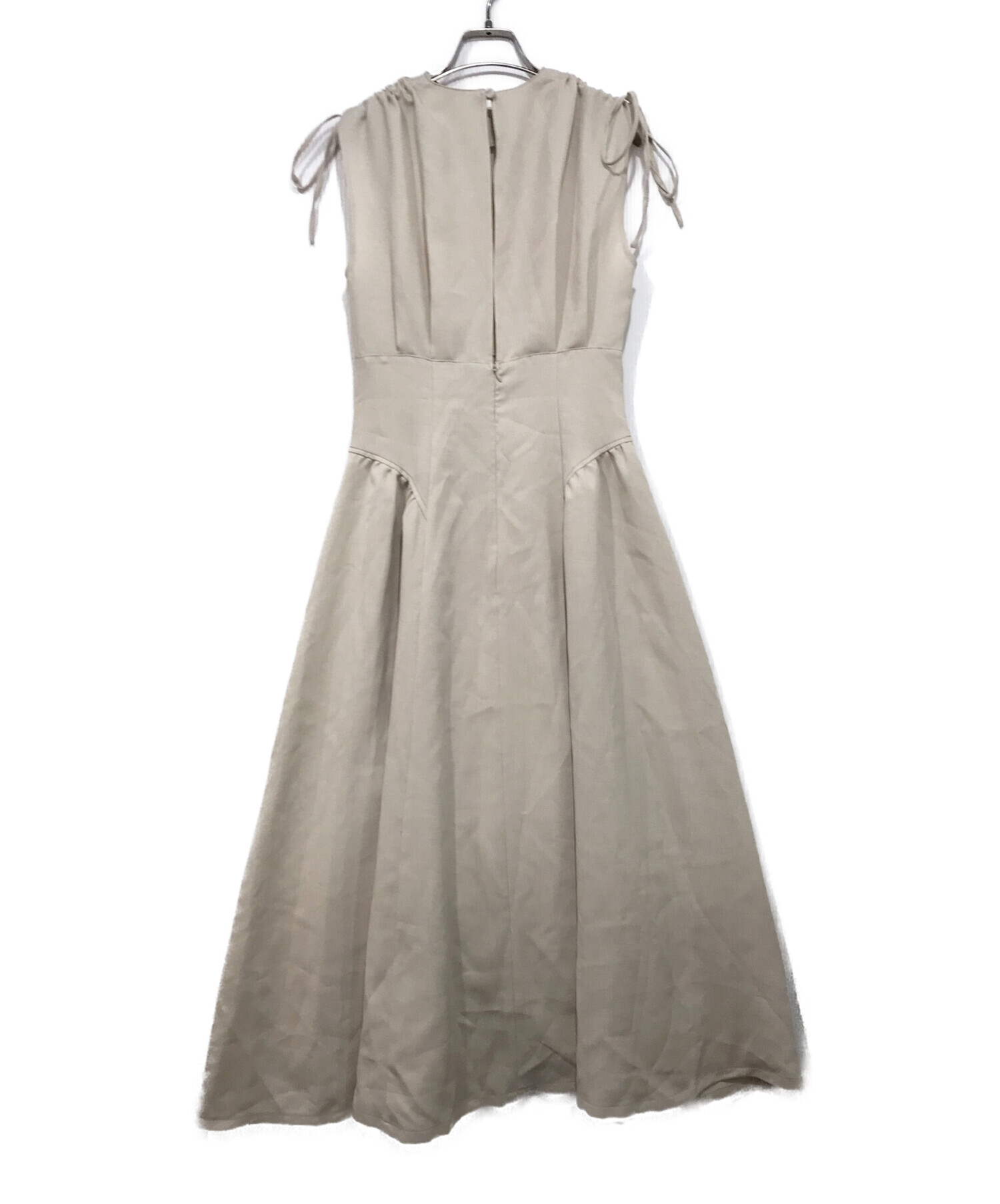 中古・古着通販】L'Or (ロル) Drawstring Dress アイボリー サイズ:S ...330cmウエスト