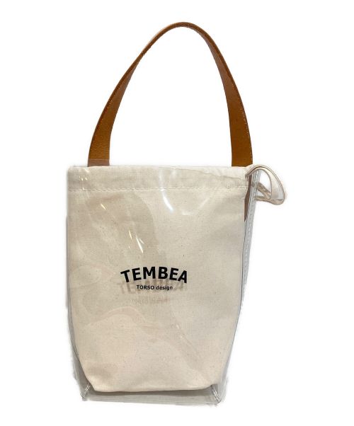 中古・古着通販】TEMBEA (テンベア) BAGUETTE TOTE PVC ベージュ