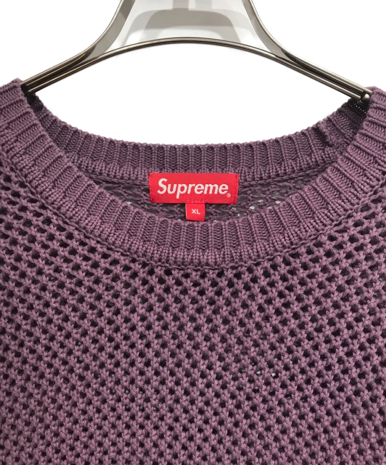 中古・古着通販】SUPREME (シュプリーム) Open Knit Small Box Sweater