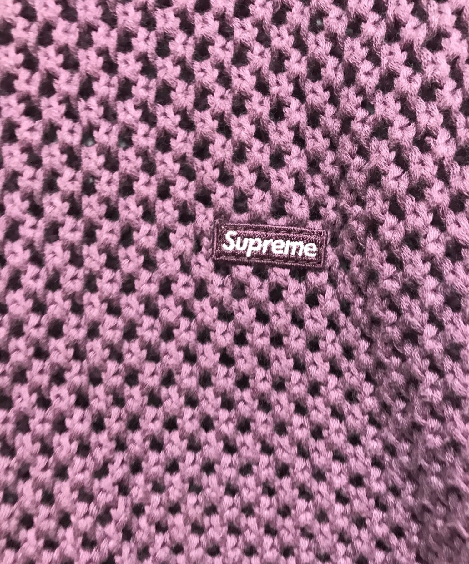 中古・古着通販】SUPREME (シュプリーム) Open Knit Small Box Sweater