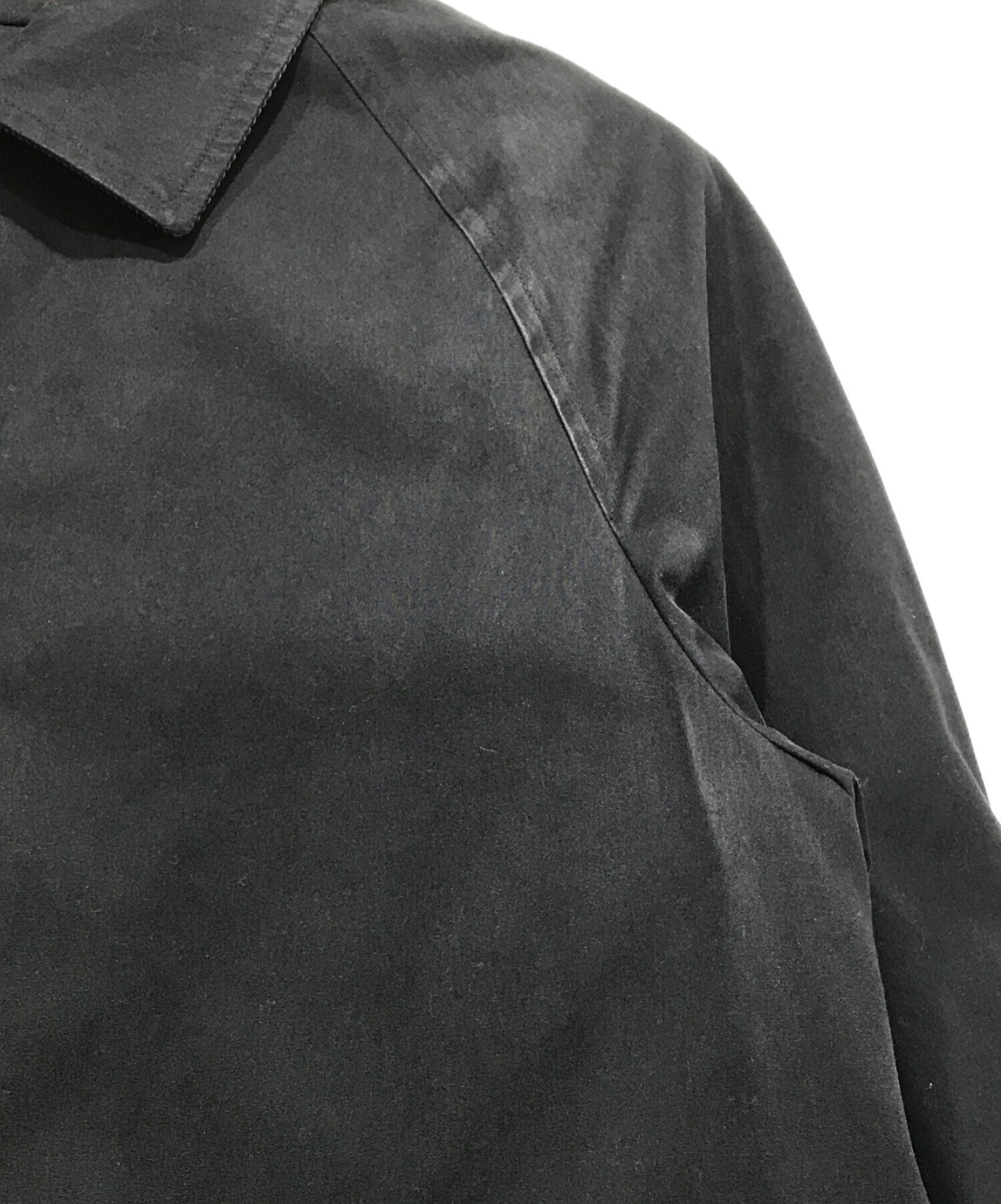 SCYE (サイ) WAXED COTTON DUSTER COAT ネイビー サイズ:36