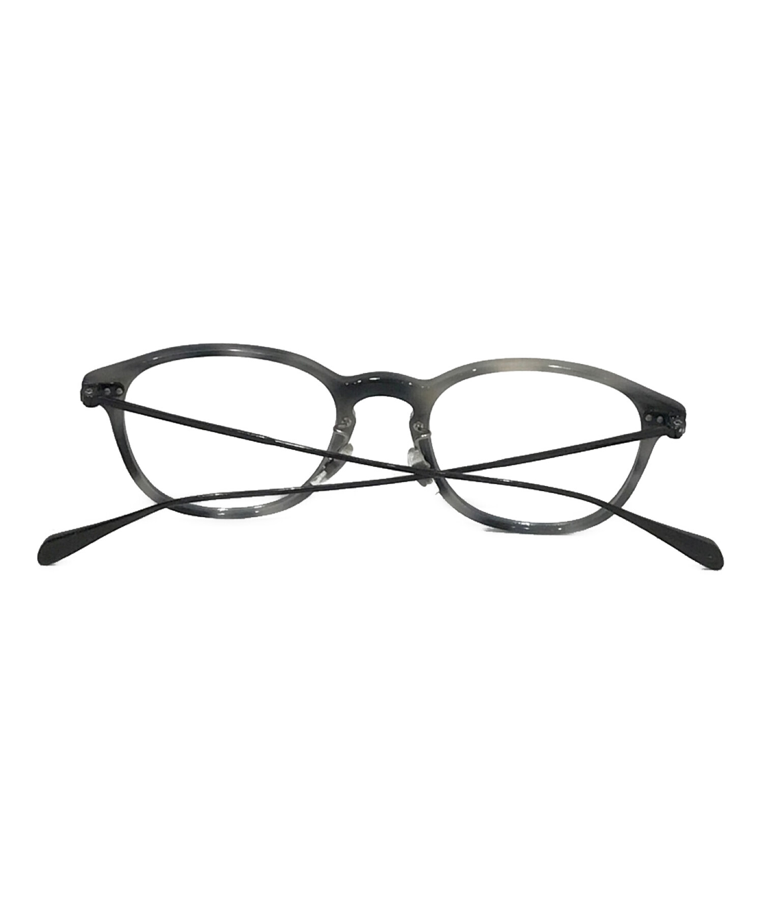 安い超激得中古◆OLIVER PEOPLES オリバー ピープルズ 48□21-145 Griffith グリフィス 伊達眼鏡 ケース付き フルリム