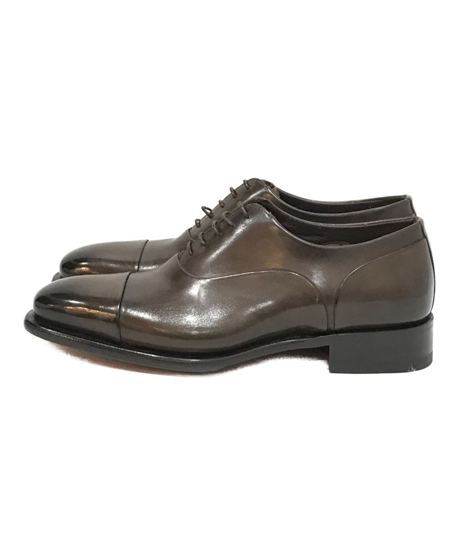 Santoni (サントーニ) ストレートチップシューズ ブラウン サイズ:5 1/2