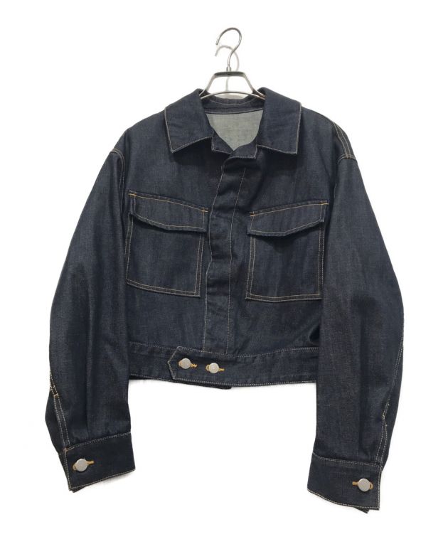 中古・古着通販】beautiful people (ビューティフルピープル) convex shape denim blouson インディゴ  サイズ:38｜ブランド・古着通販 トレファク公式【TREFAC FASHION】スマホサイト