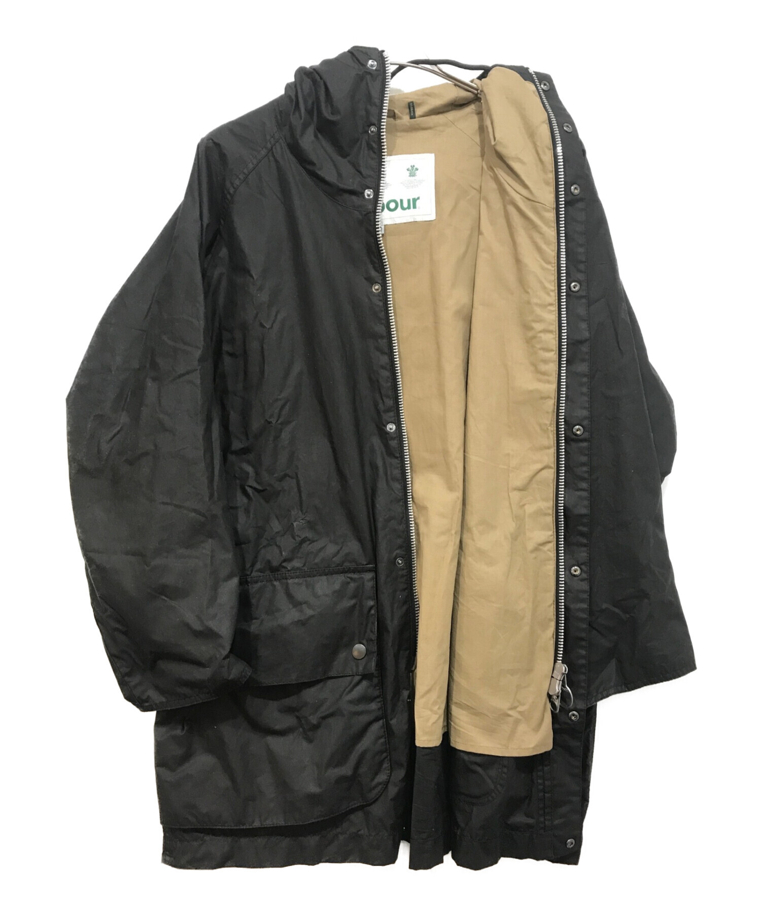 中古・古着通販】Barbour (バブアー) ハイキングコート ブラック