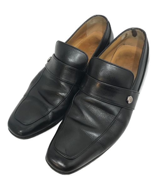 中古・古着通販】GUCCI (グッチ) ローファー ブラック サイズ:40 2/1