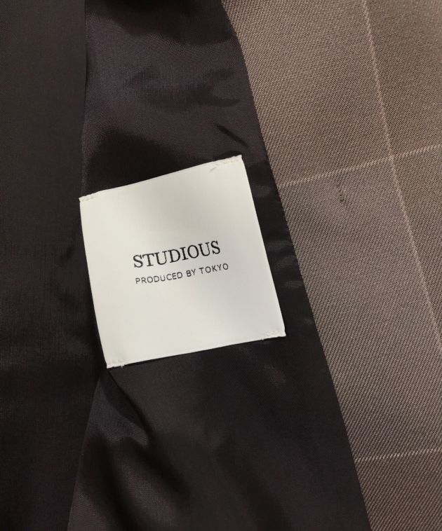 中古・古着通販】STUDIOUS (ステュディオス) Loose double jacket 