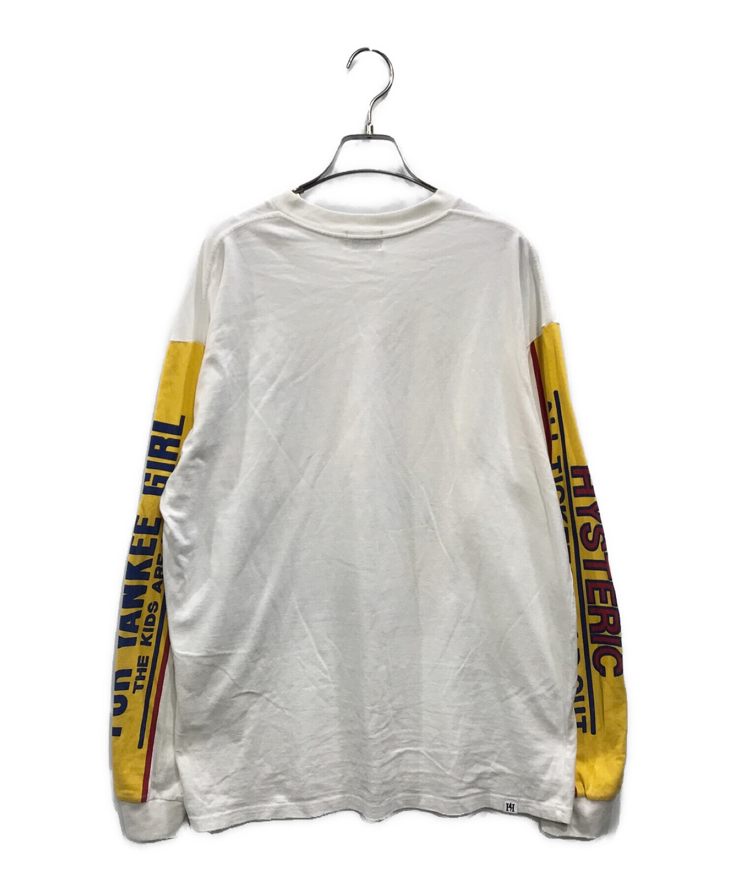 Hysteric Glamour (ヒステリックグラマー) DIZZY&MILKY L/S TEE ホワイト サイズ:L