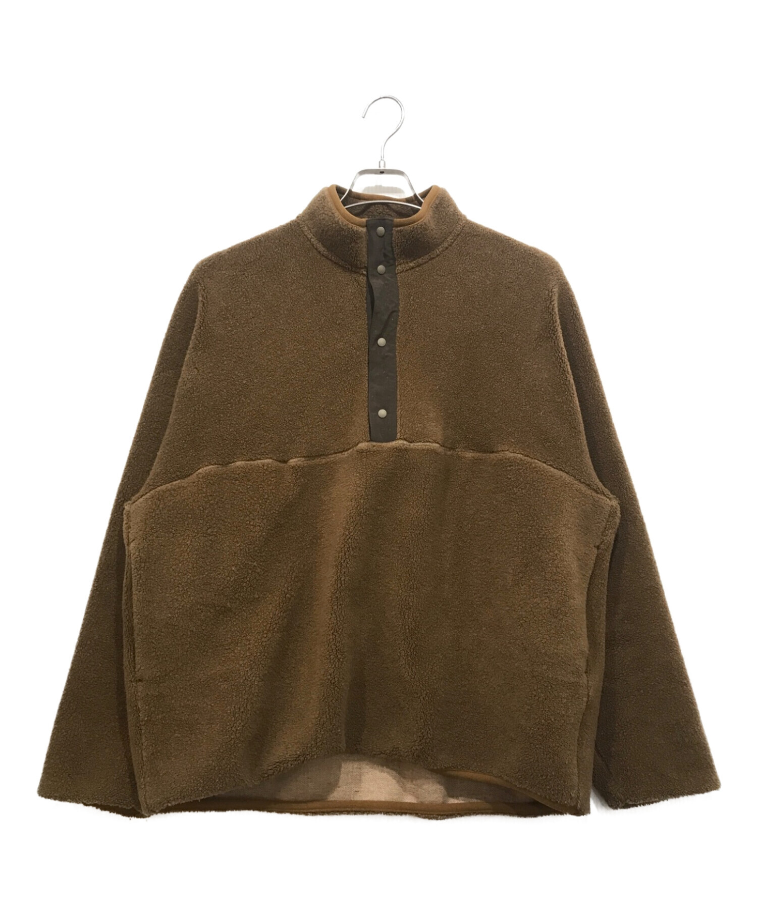 Graphpaper (グラフペーパー) Wool Boa High Neck Pullover ブラウン サイズ:1
