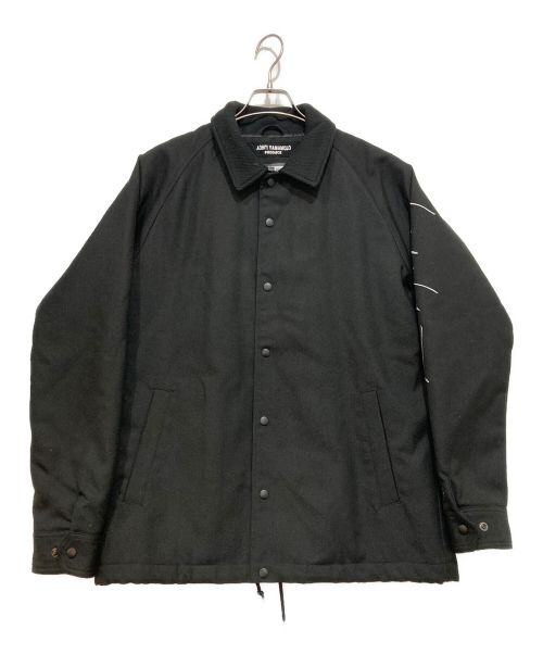 【中古・古着通販】YOHJI YAMAMOTO (ヨウジヤマモト) New Era (ニューエラ) コーチジャケット ブラック サイズ:4｜ブランド・古着通販  トレファク公式【TREFAC FASHION】スマホサイト