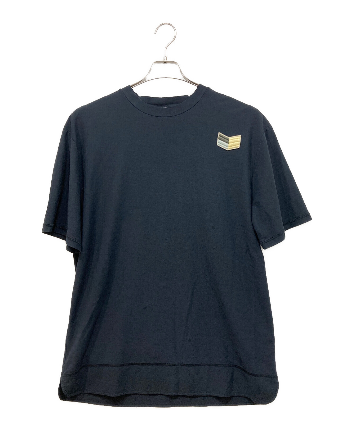 極美品】JILSANDER シンプル ワンポイント Tシャツ Mサイズ-