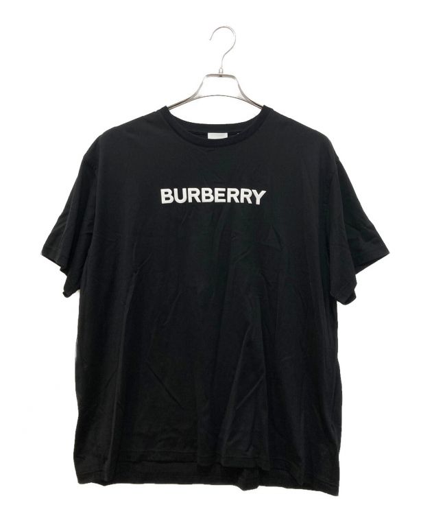 中古・古着通販】BURBERRY (バーバリー) ロゴプリント オーバーサイズTシャツ ブラック サイズ:L｜ブランド・古着通販  トレファク公式【TREFAC FASHION】スマホサイト