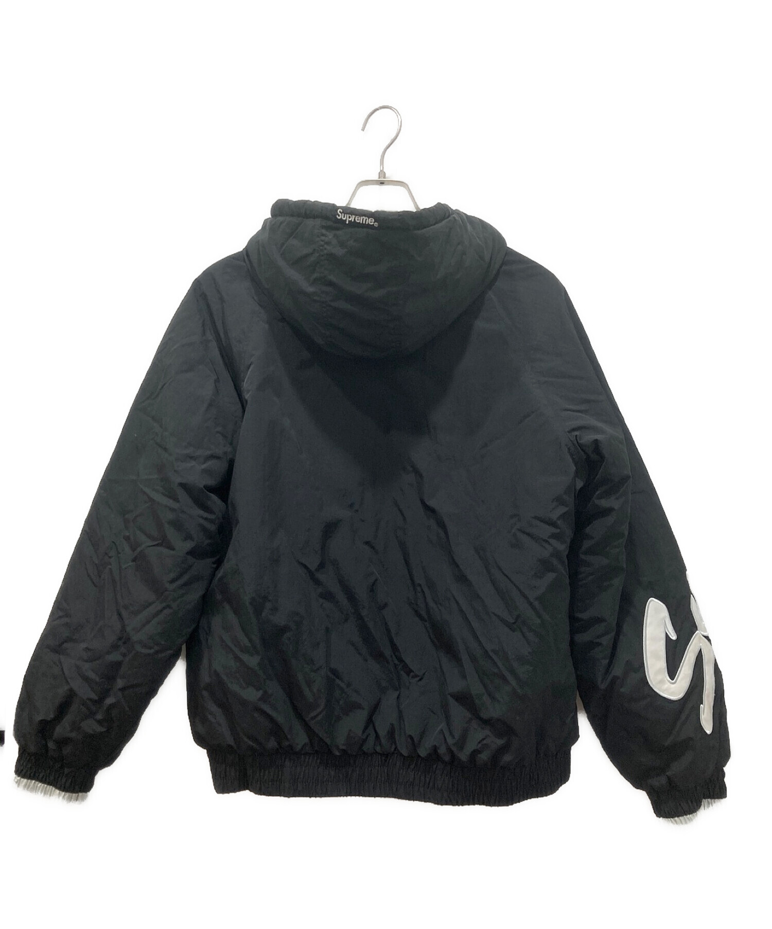 SUPREME (シュプリーム) Sleeve Script Sideline Jacket ブラック サイズ:M