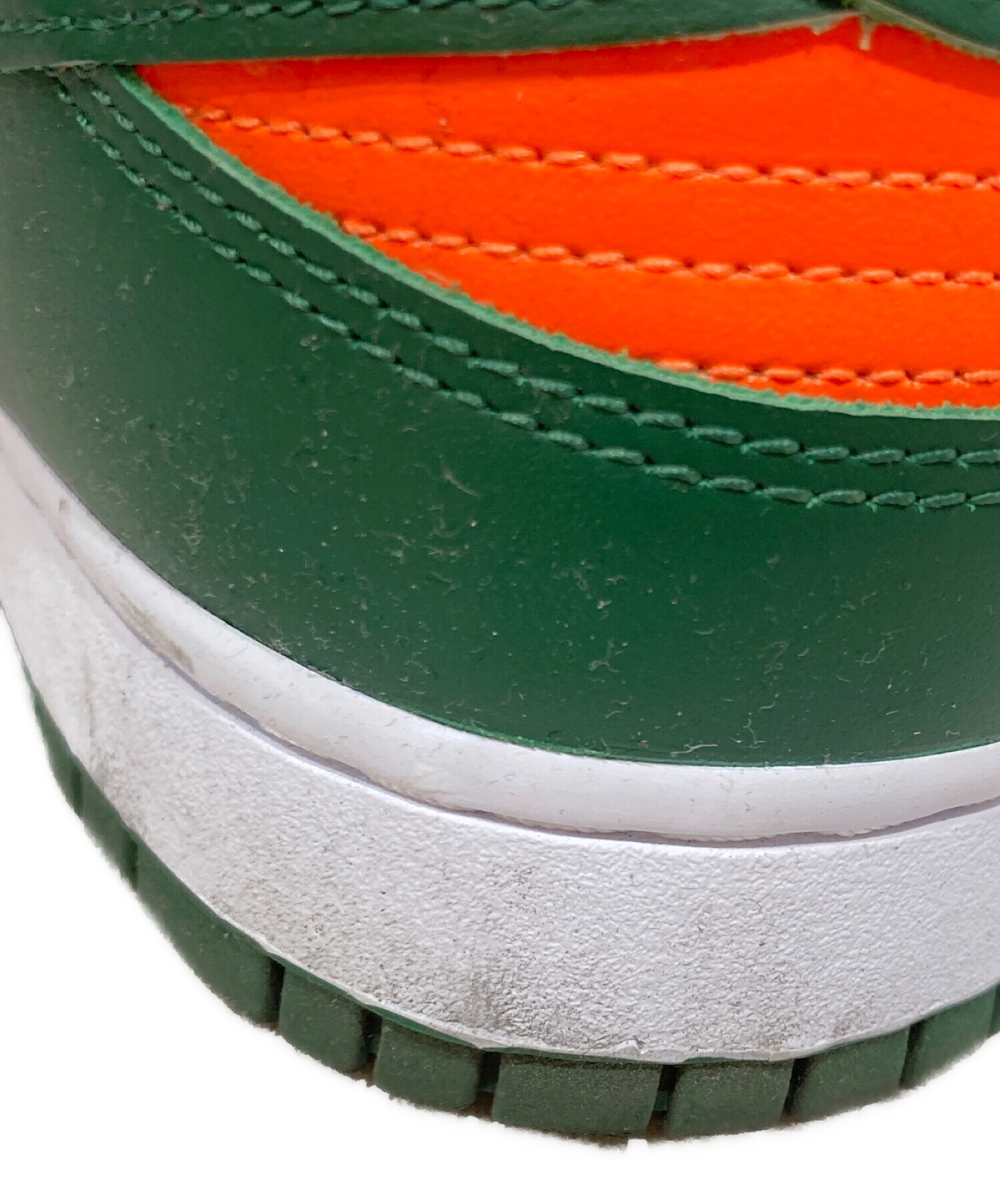 中古・古着通販】NIKE (ナイキ) DUNK LOW 「MIAMI HURRICANES ...