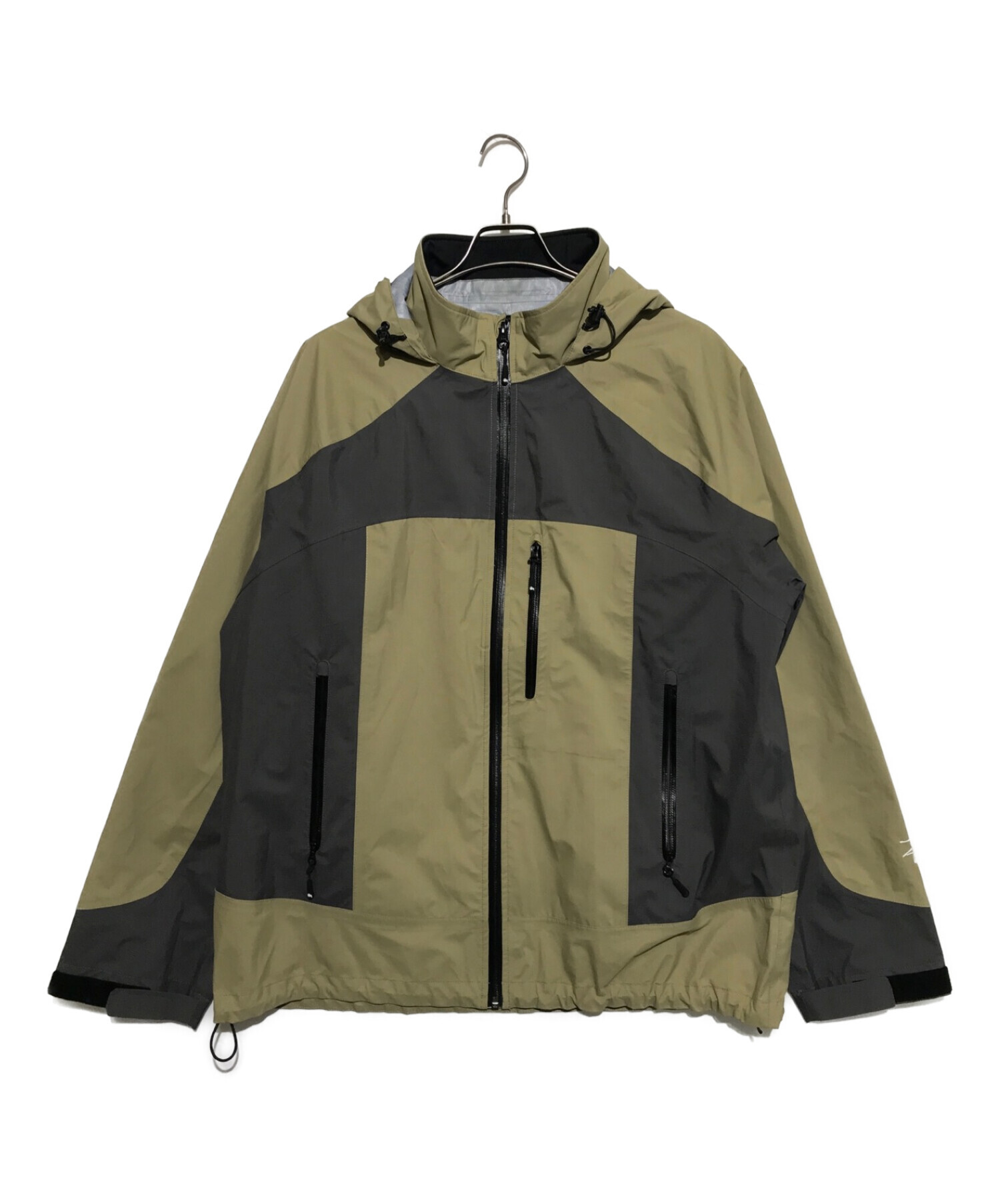 stussy (ステューシー) Taped Seam Rain Shell カーキ サイズ:L