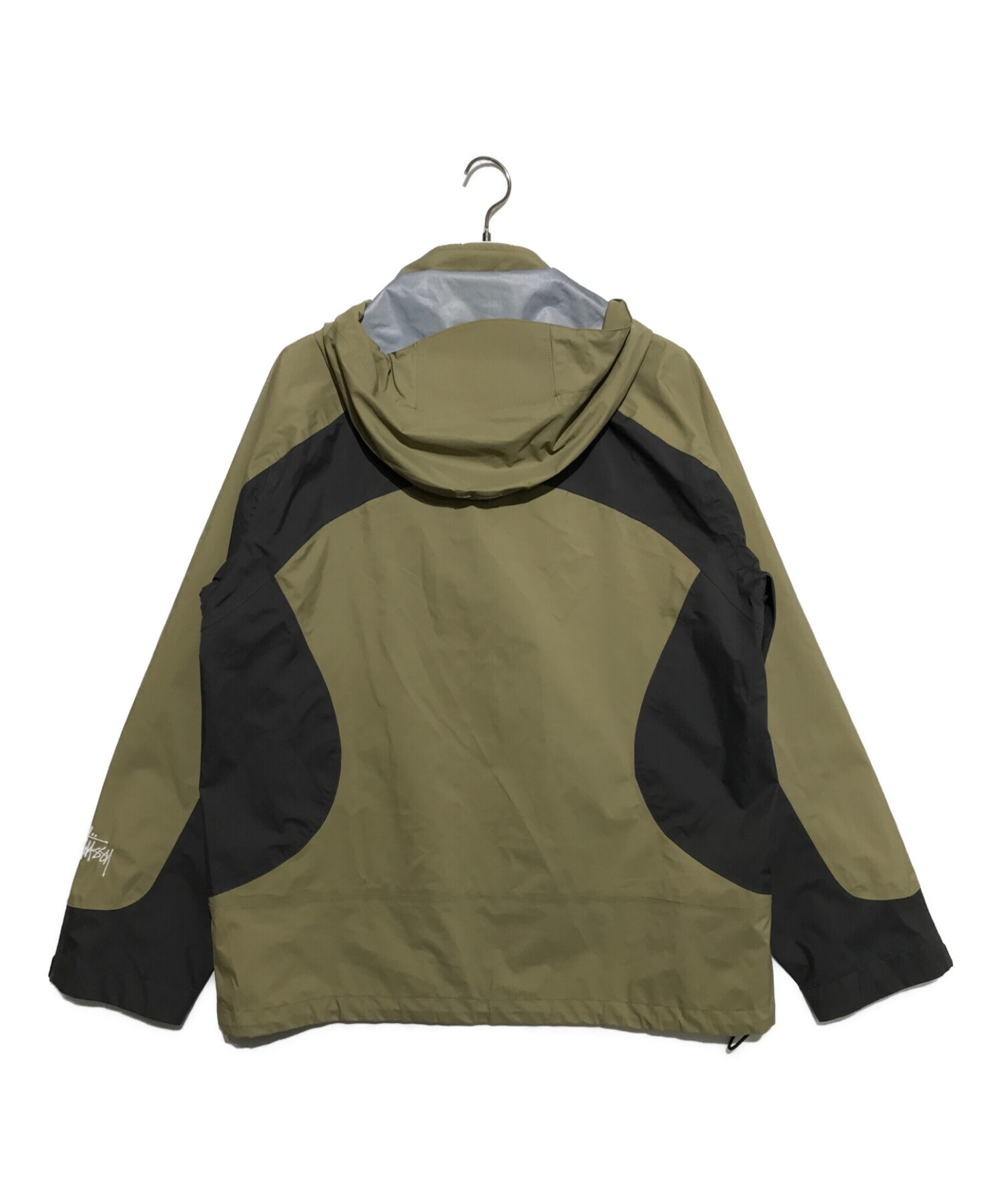 stussy (ステューシー) Taped Seam Rain Shell カーキ サイズ:L