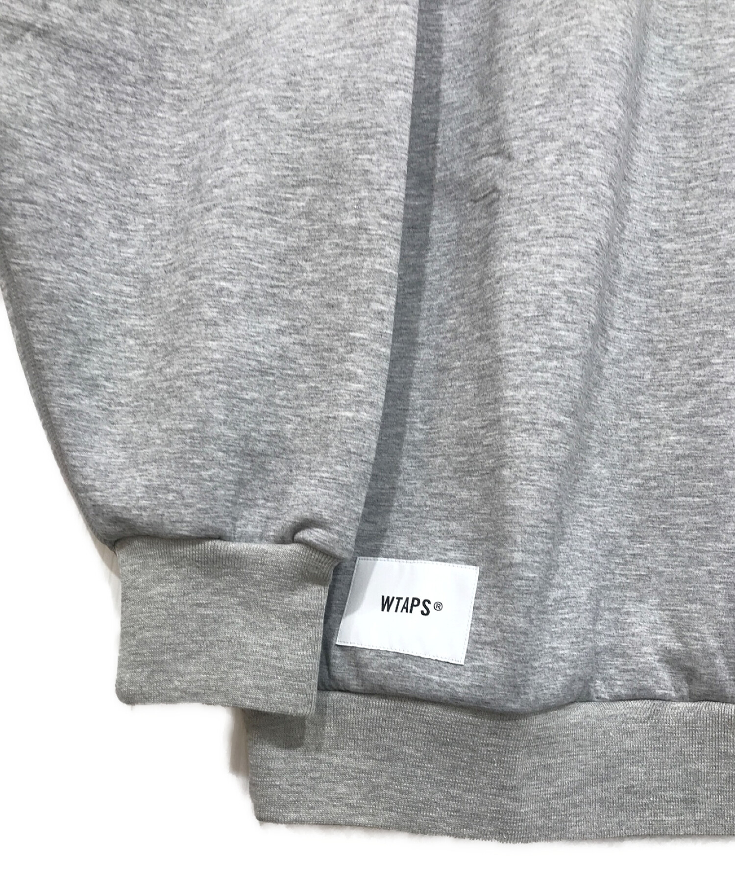 WTAPS (ダブルタップス) WOUND / SWEATER / RAPO. SIGN グレー サイズ:04